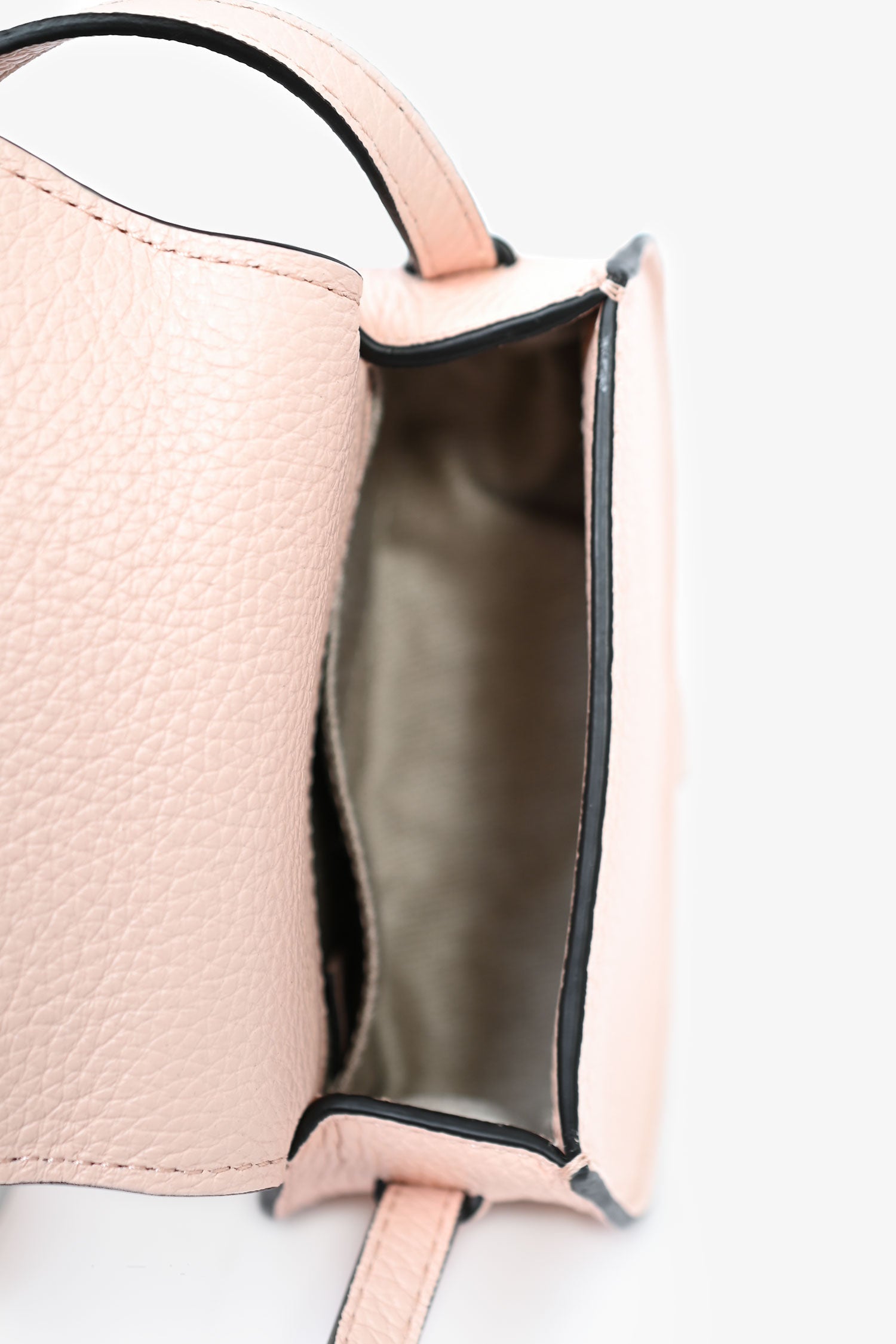 Chloe Pink Leather Nano 'Marcie' Shoulder Bag