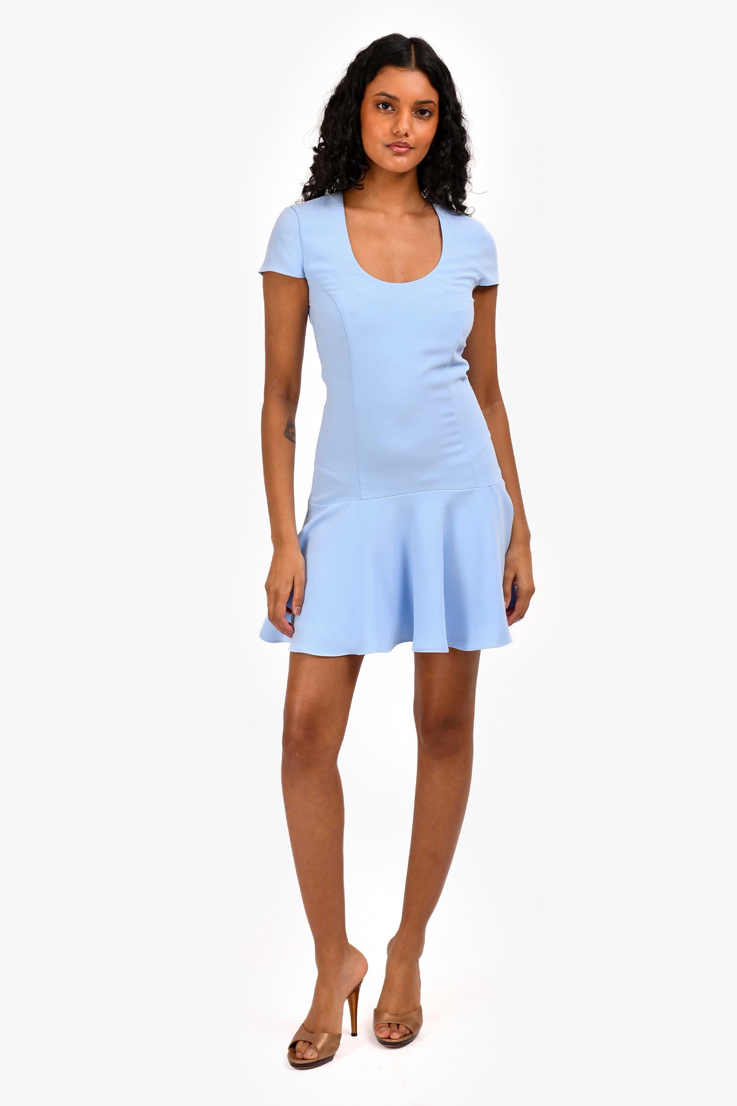 Amanda Uprichard Blue 'Debby' Dress Size XS