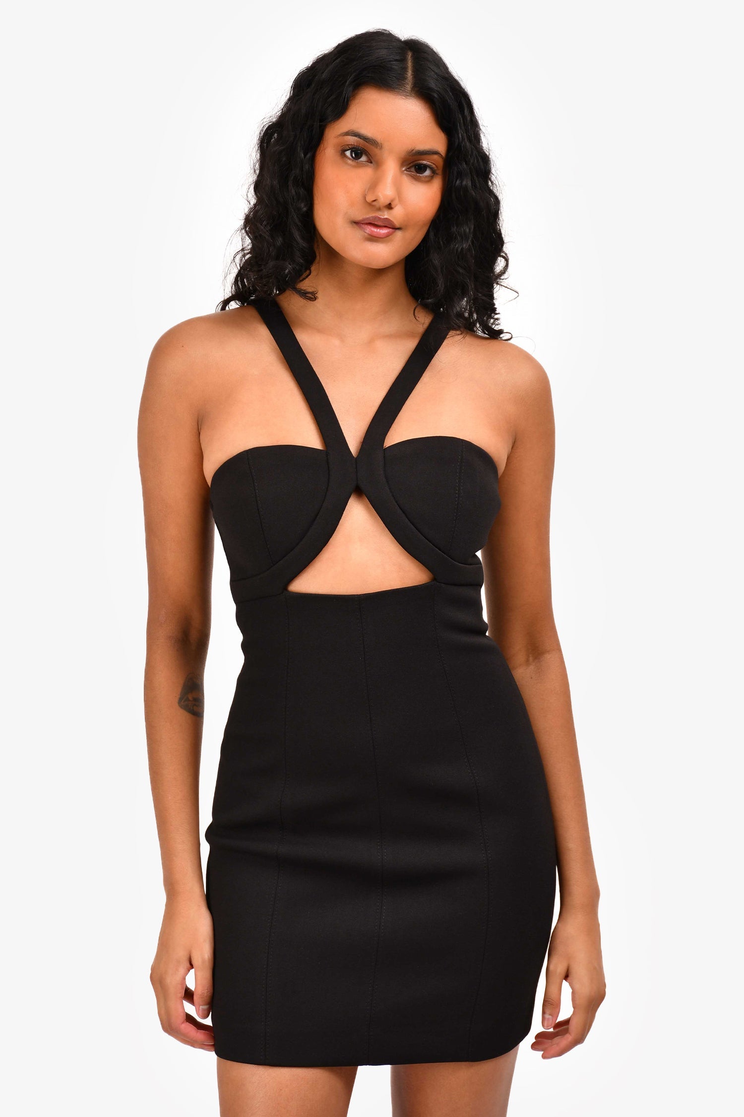 Misha Black 'Teo' Mini Dress Size 2