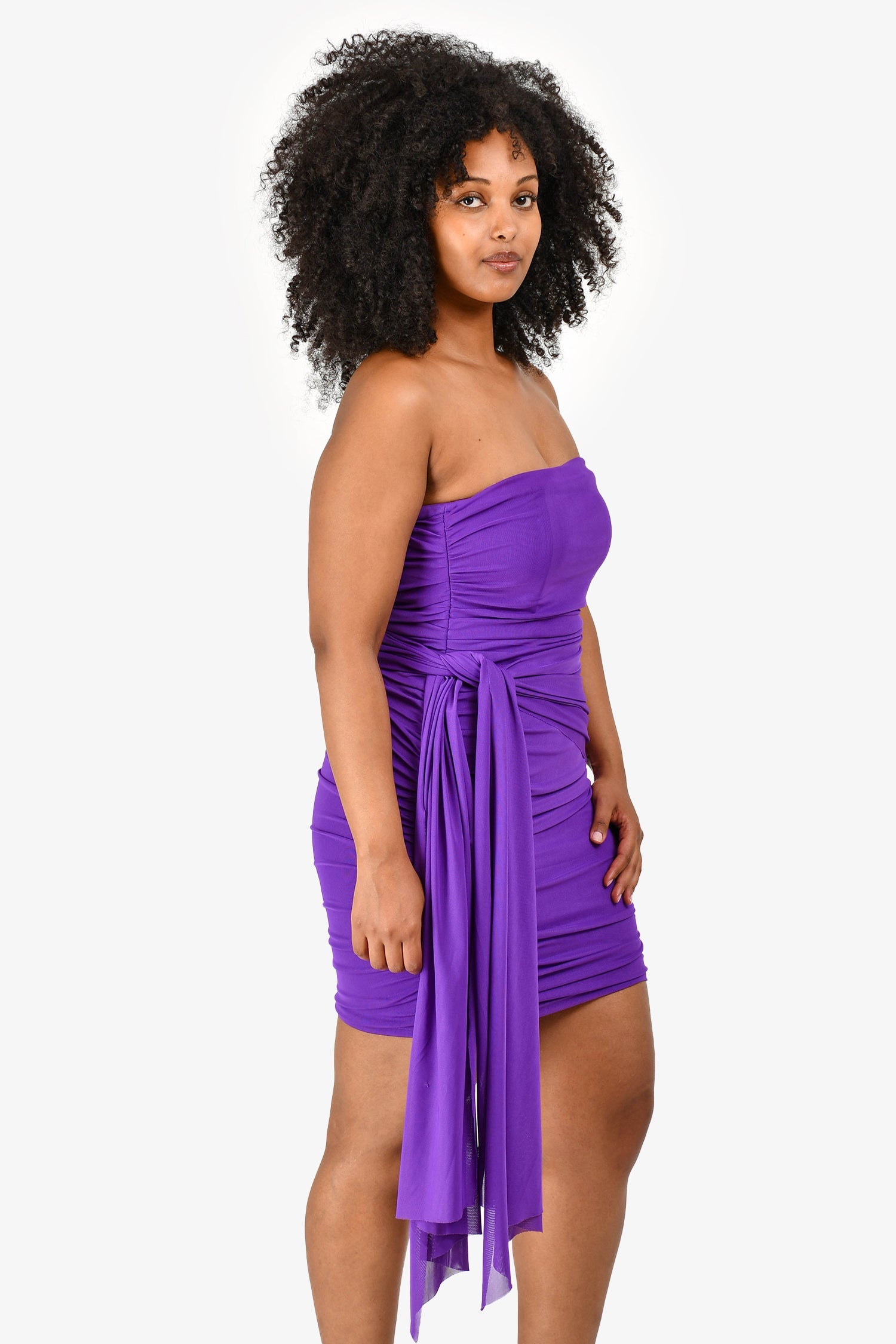 Elliatt Purple 'Alma' Mini Dress Size L
