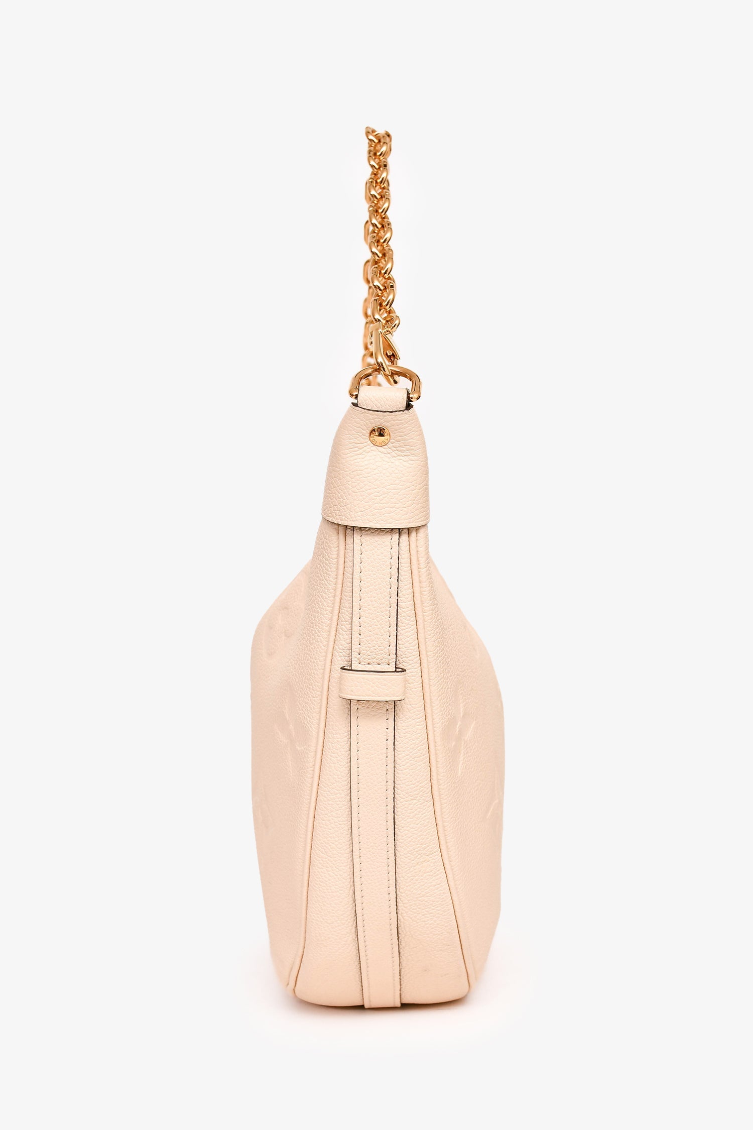 Louis Vuitton Cream Monogram Empreinte Loop Hobo Bag
