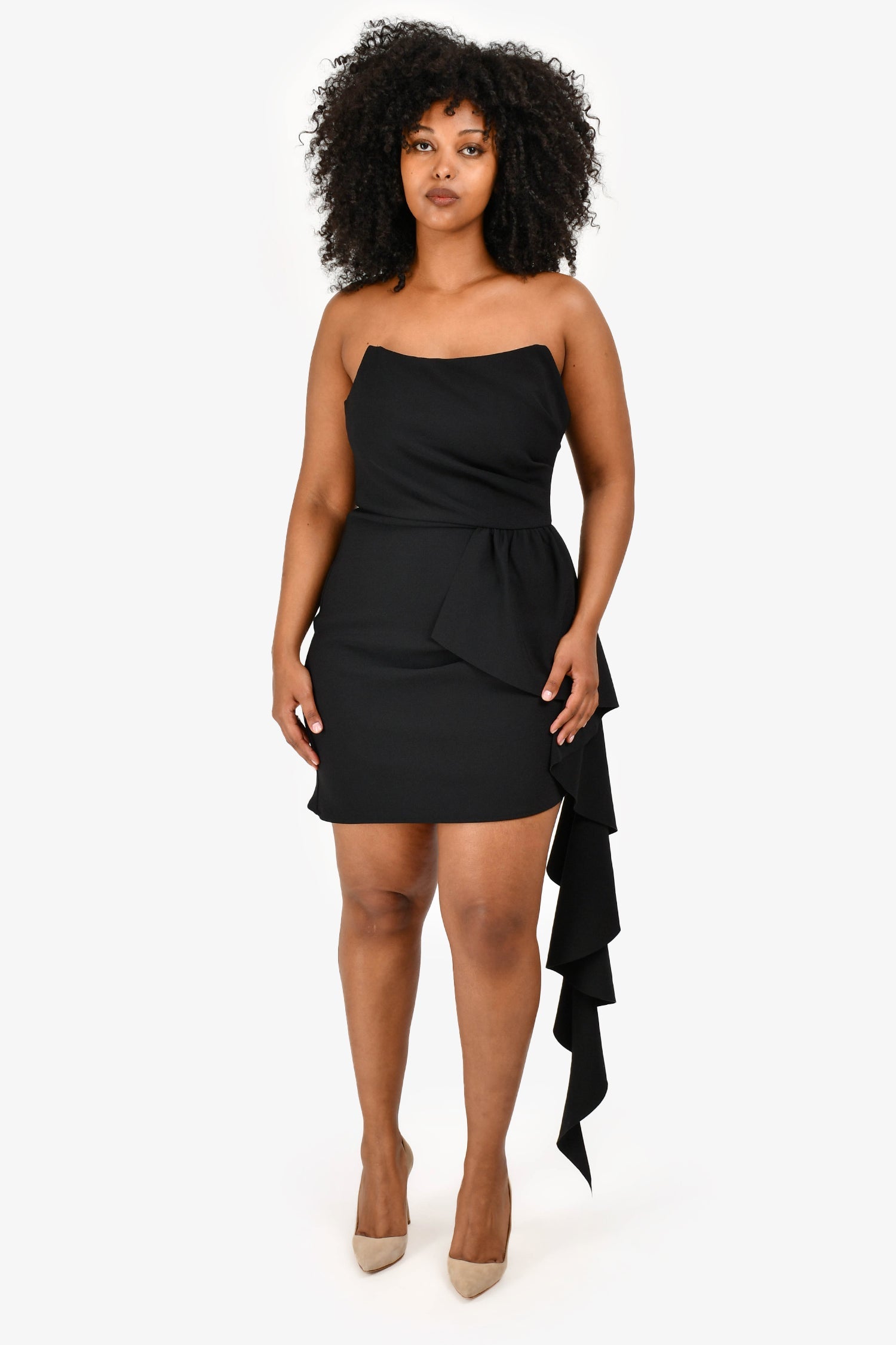 Elliatt Black 'Rob' Mini Dress Size L
