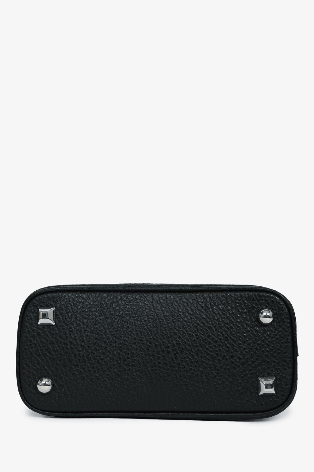Maison Margiela Black Leather/Canvas Micro 5ac Classique Top Handle with Strap