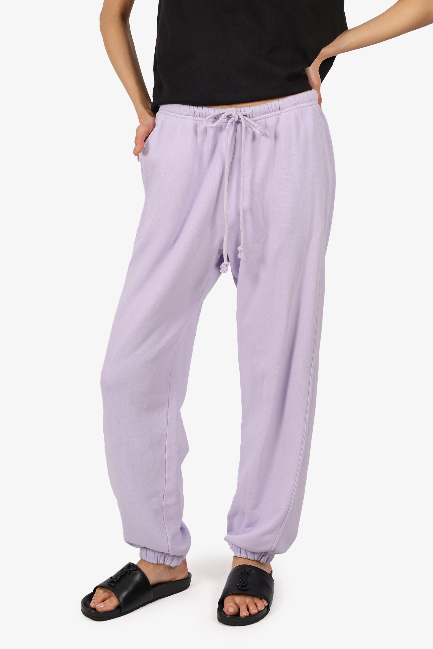 Xirena Purple Cotton Track Pants Size L