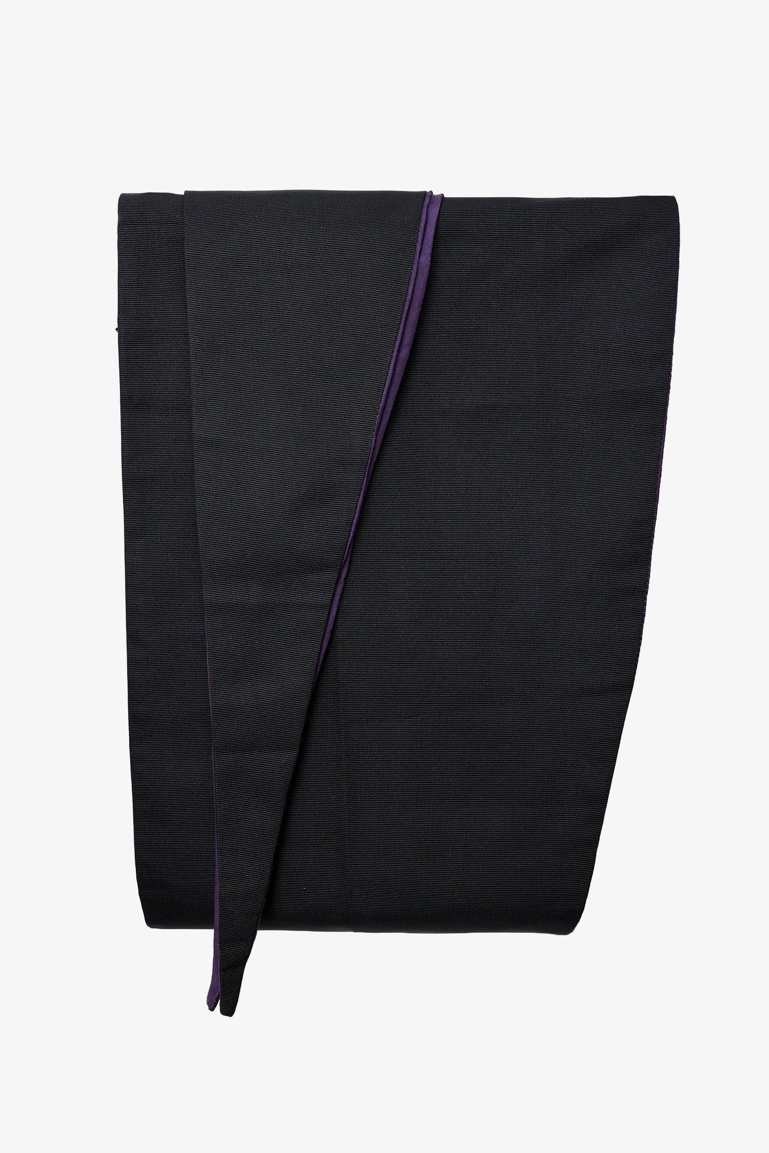 Chloe Black Silk Twill Wrap Around Belt