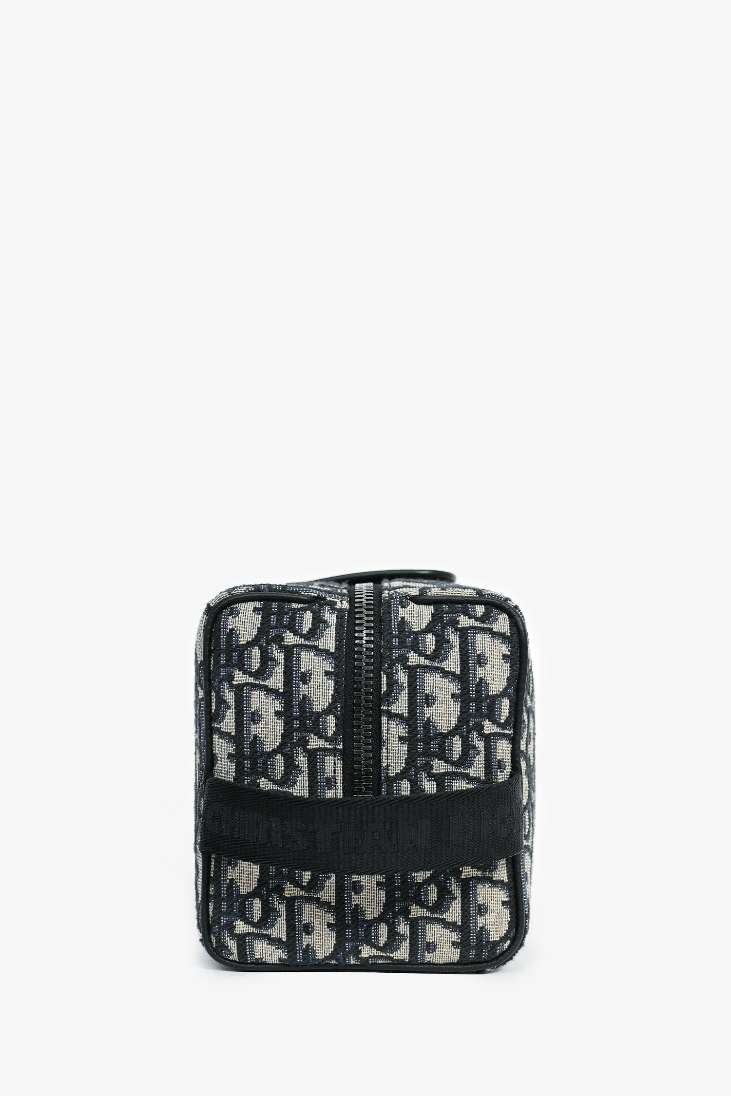 Christian Dior Navy Oblique 'Manity Case' Pouch