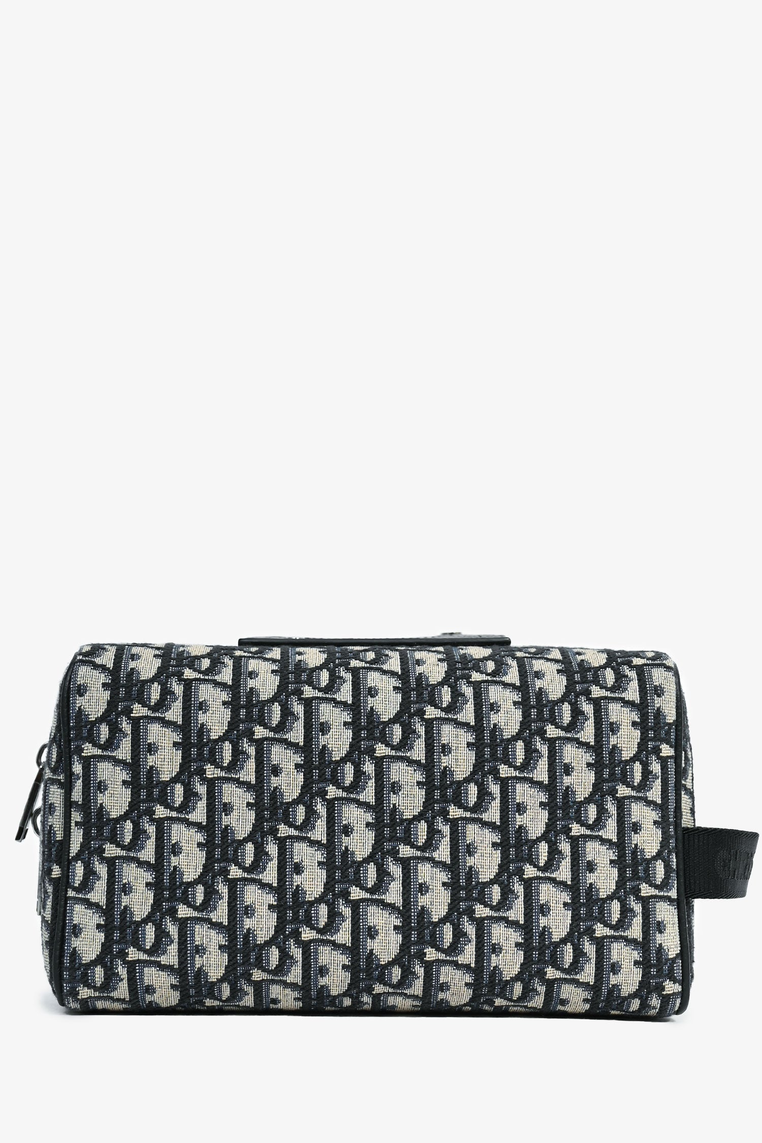 Christian Dior Navy Oblique 'Manity Case' Pouch