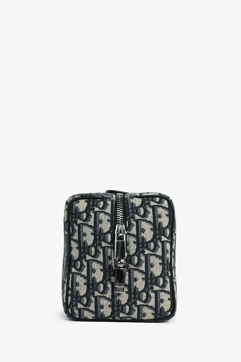Christian Dior Navy Oblique 'Manity Case' Pouch
