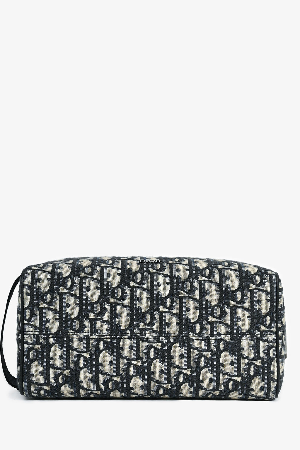 Christian Dior Navy Oblique 'Manity Case' Pouch