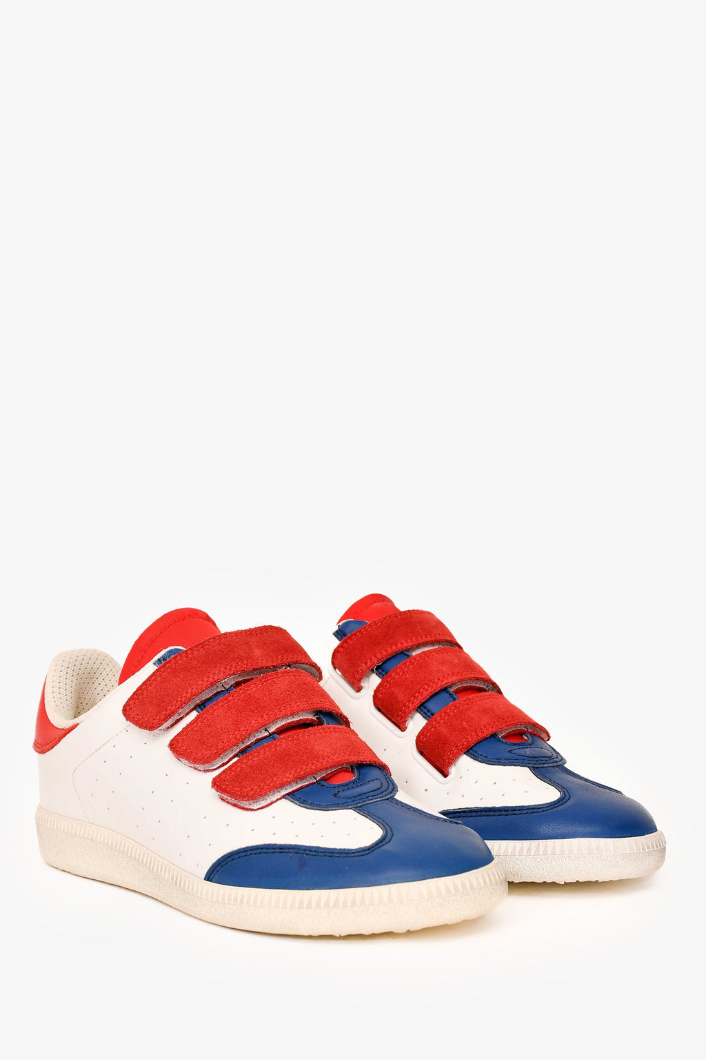 Isabel Marant Leather Color Mix Beth Sneakers Size 36