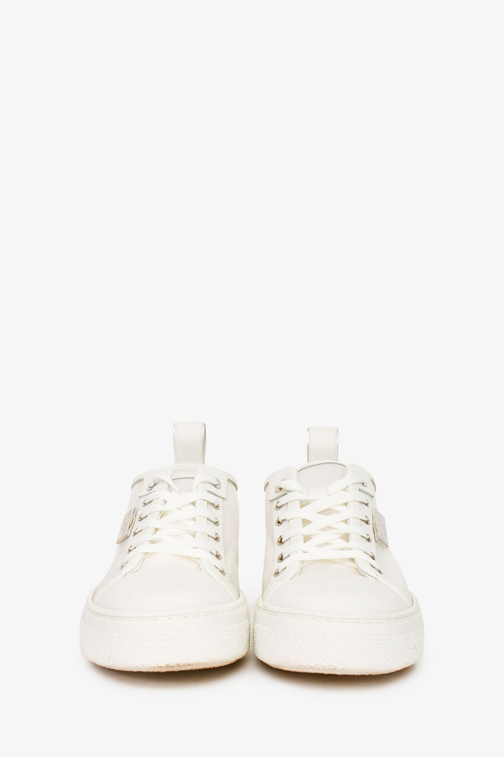 Rene Caovilla White Net 'Bonnie' Sneakers Size 35