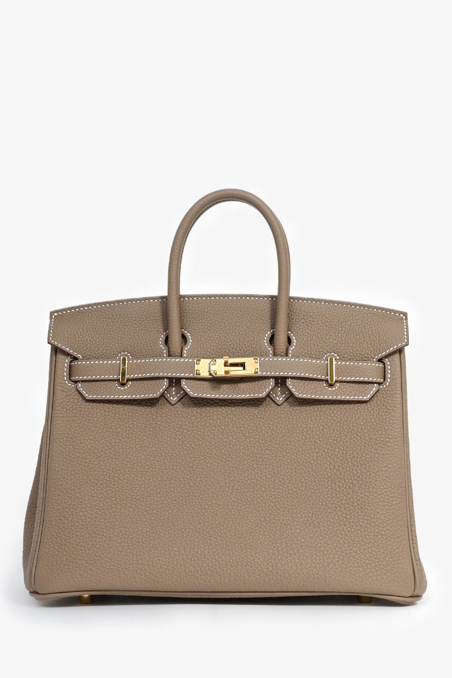 Hermès 2023 Etoupe Togo Leather Birkin 25