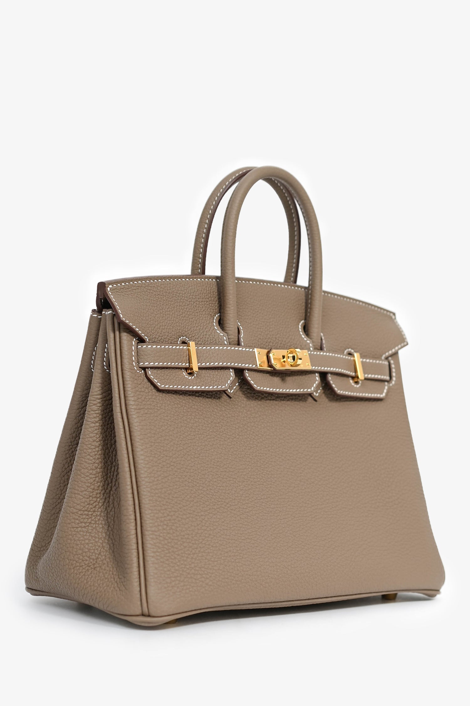 Hermès 2023 Etoupe Togo Leather Birkin 25