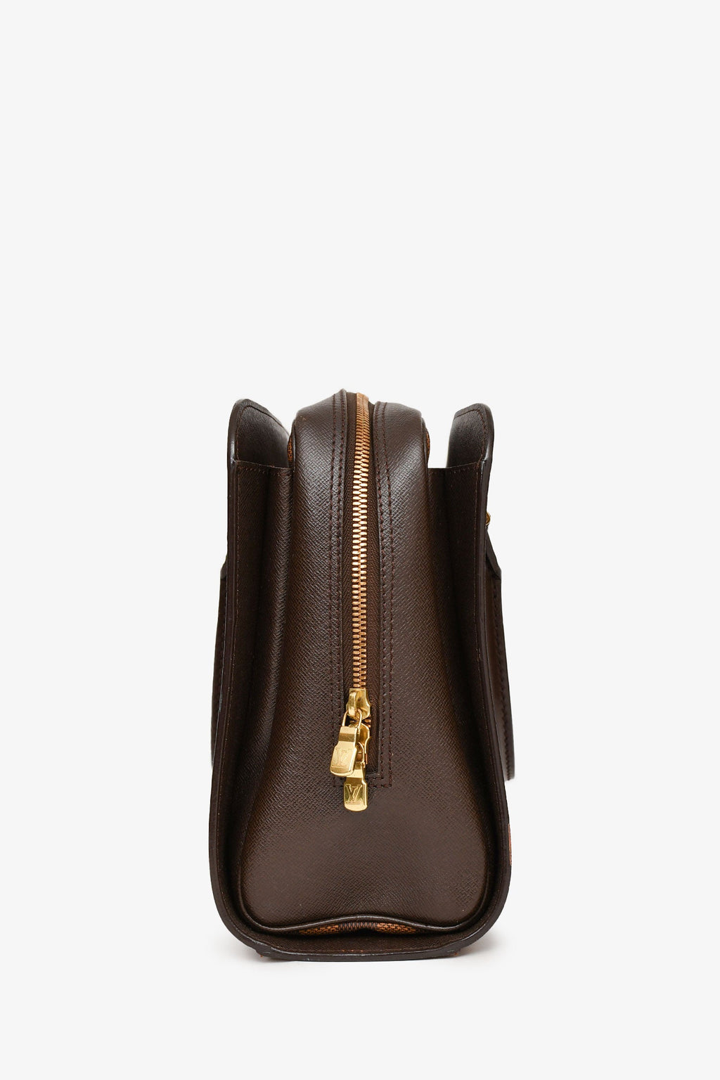 Louis Vuitton 1998 Brown Damier Ebene Triana Top Handle Bag