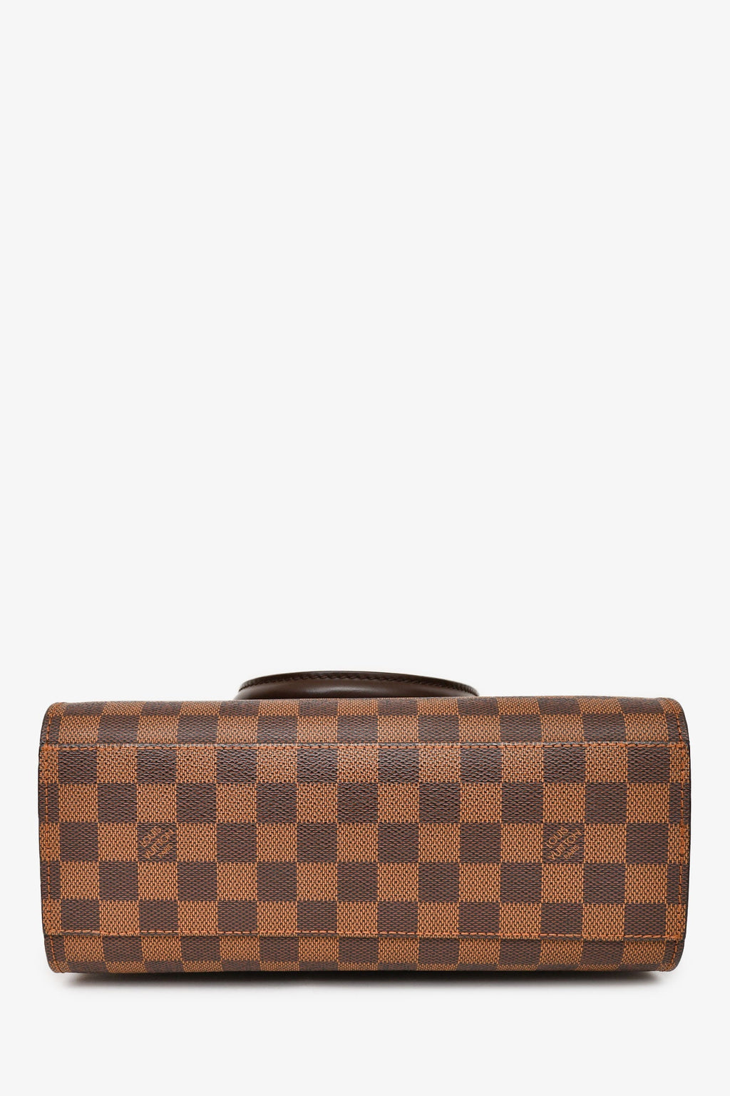 Louis Vuitton 1998 Brown Damier Ebene Triana Top Handle Bag