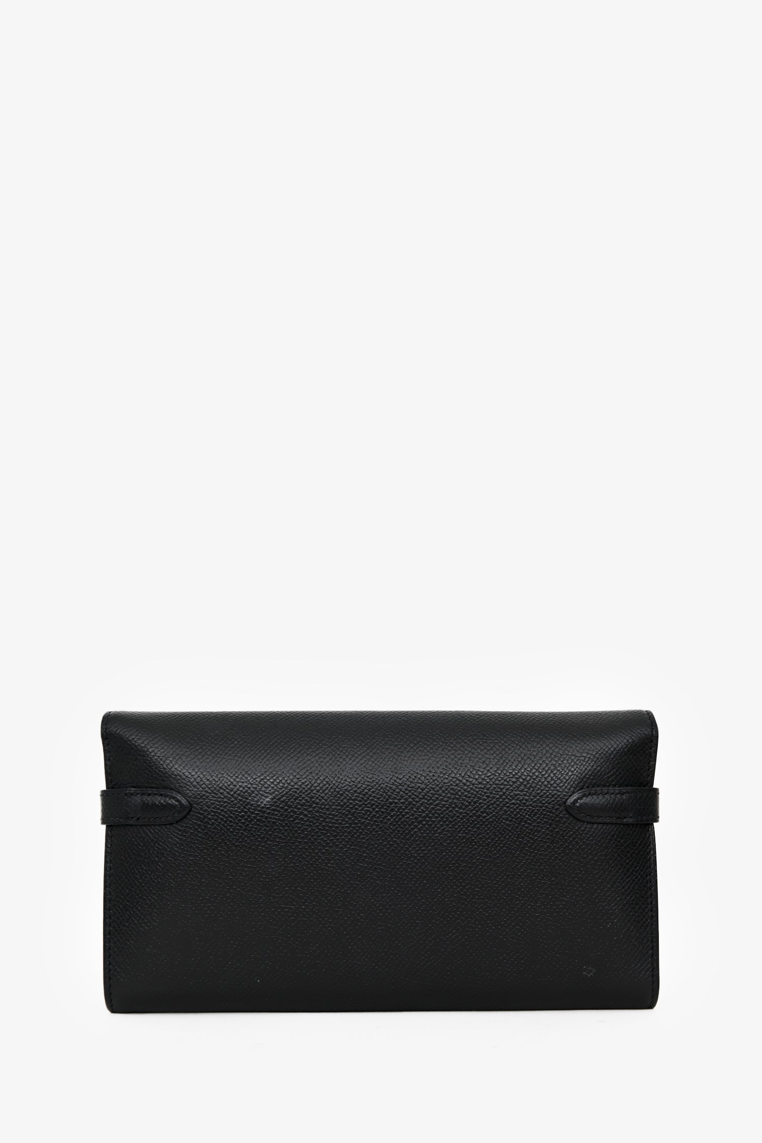 Hermès 2012 Black Epsom Leather Kelly Wallet
