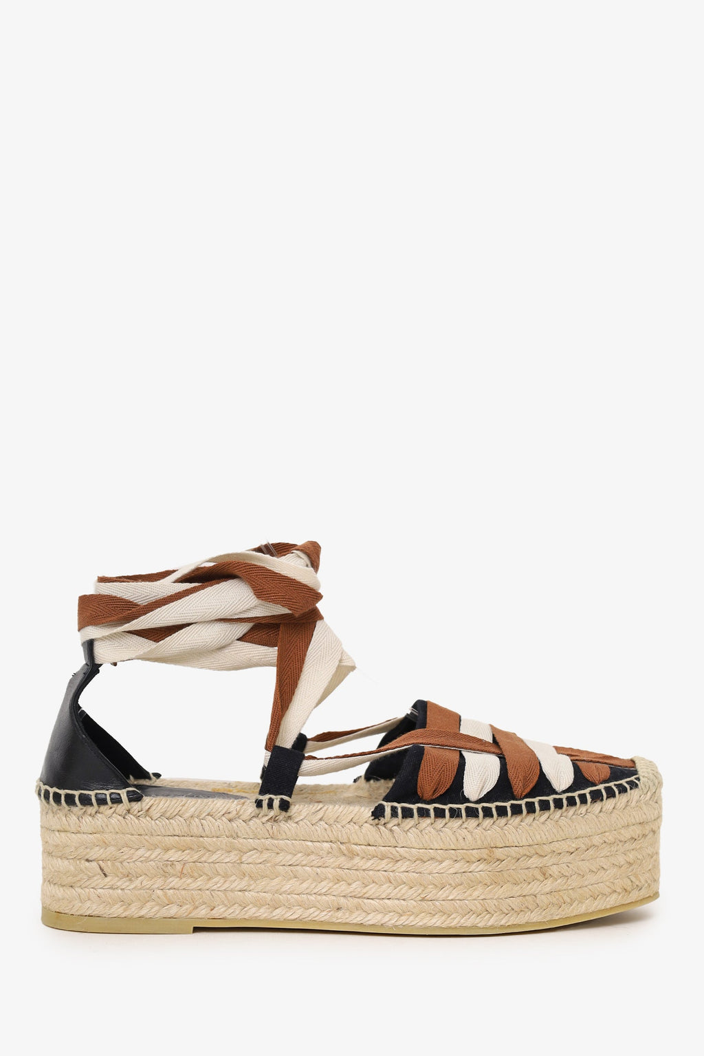 Ulla Johnson Brown 'Divina Espadrille' Size 39.5