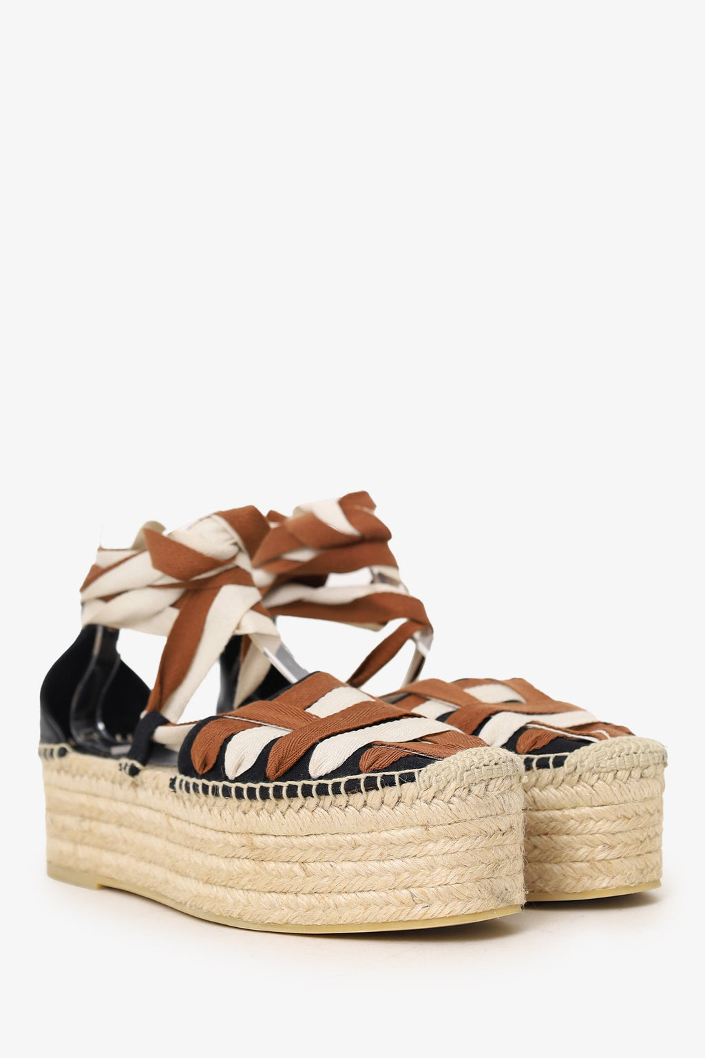 Ulla Johnson Brown 'Divina Espadrille' Size 39.5