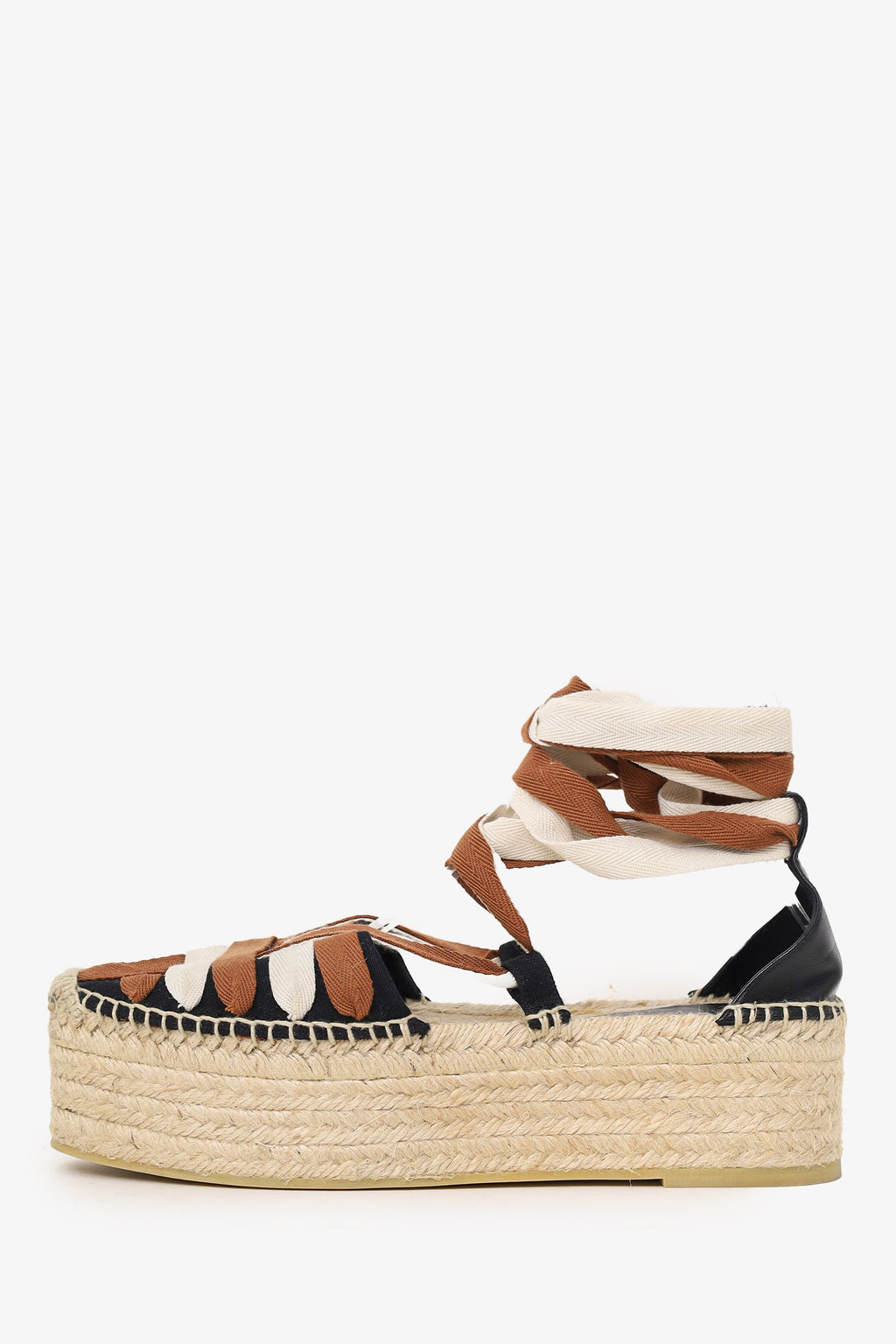 Ulla Johnson Brown 'Divina Espadrille' Size 39.5