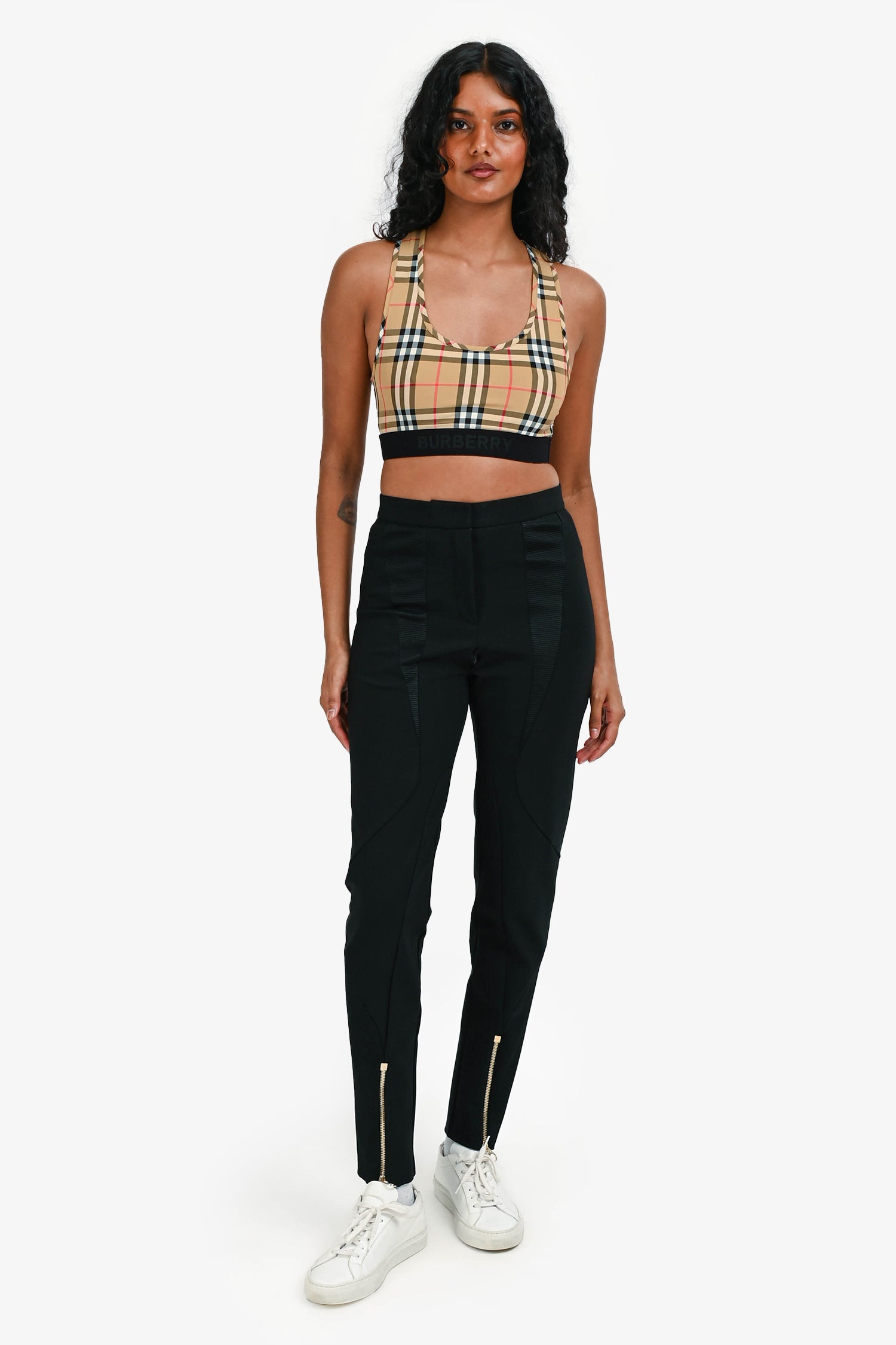 Versace Black Ribbed Hotpants Size 40
