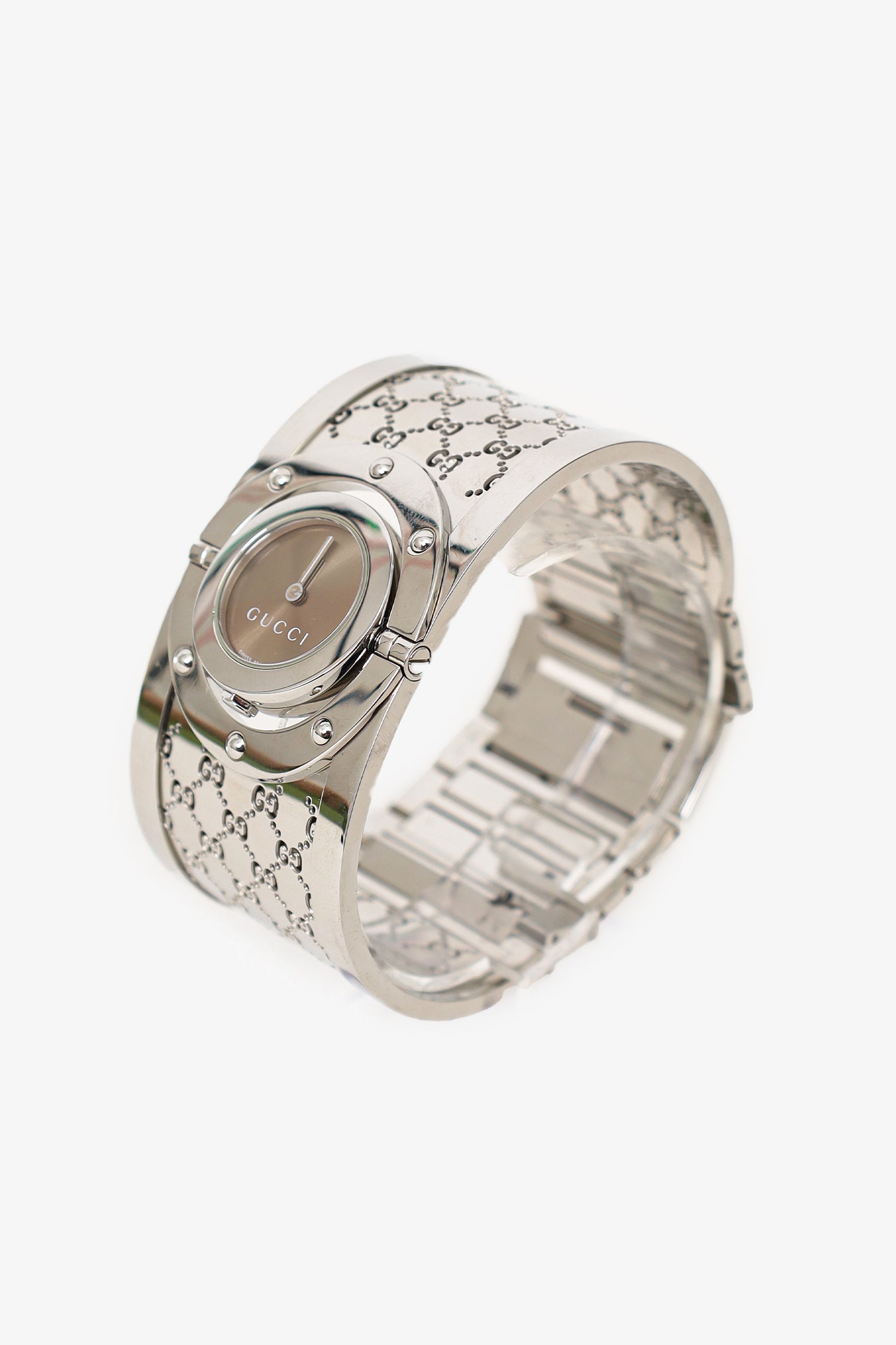 Gucci Stainless Steel GG Twirl Watch