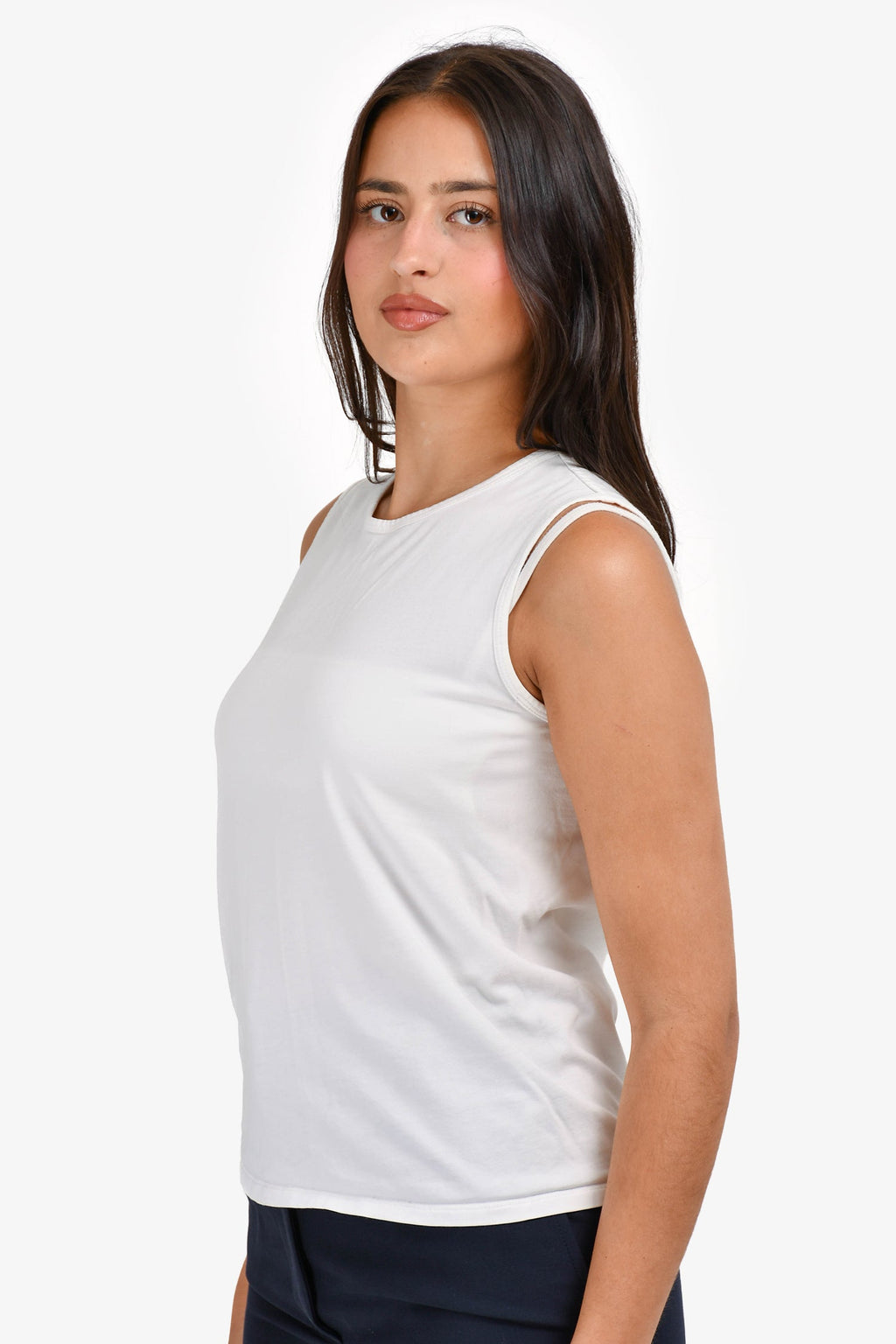 The Row Light Pink Cotton Tank Top Size S