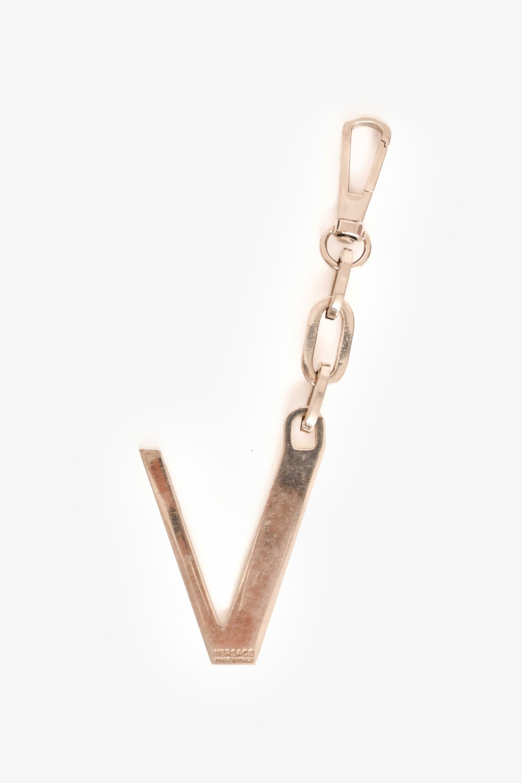 Versace Yellow/Silver Key Ring