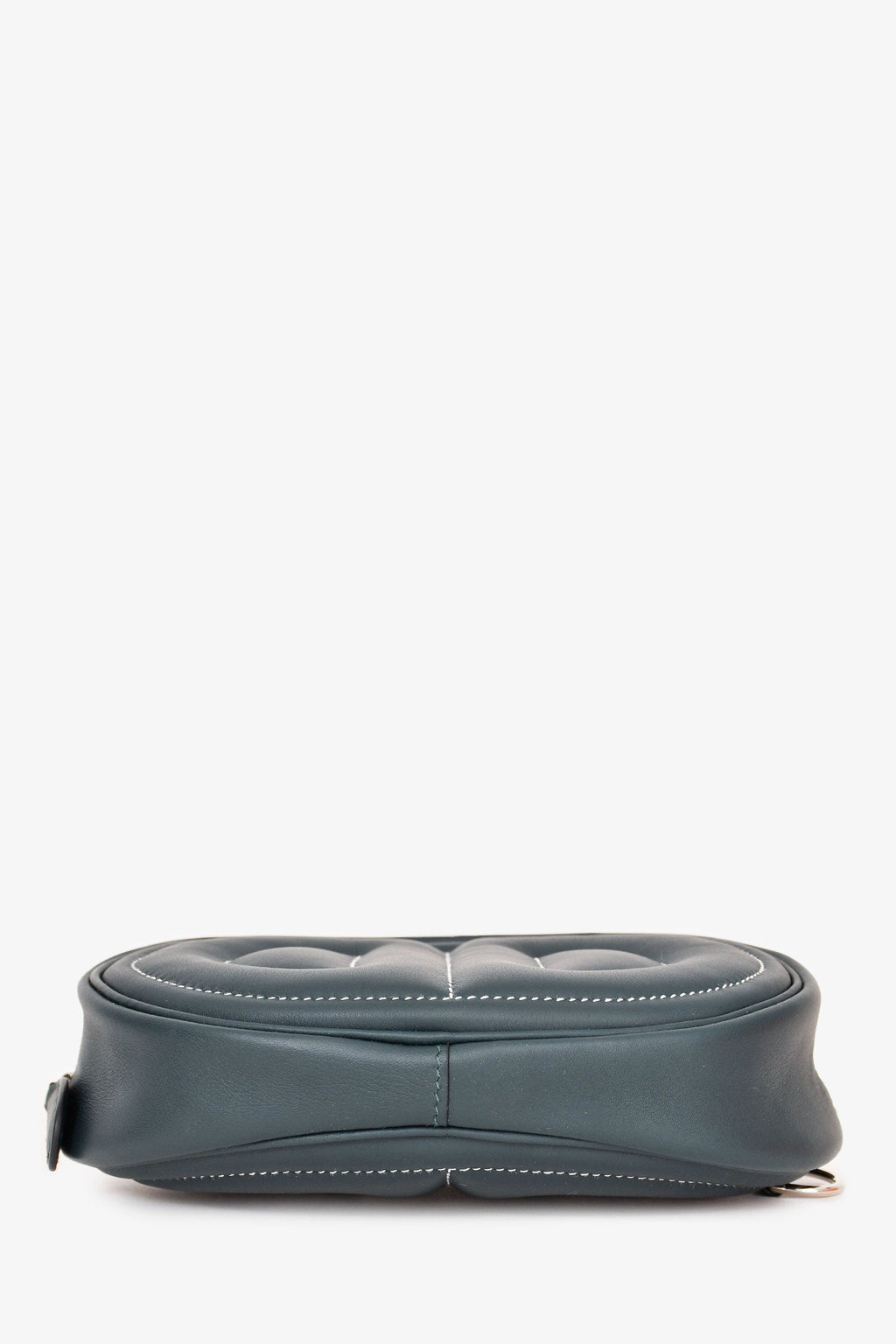 Hermès 2022 Teal Leather 'In The Loop' Belt Bag