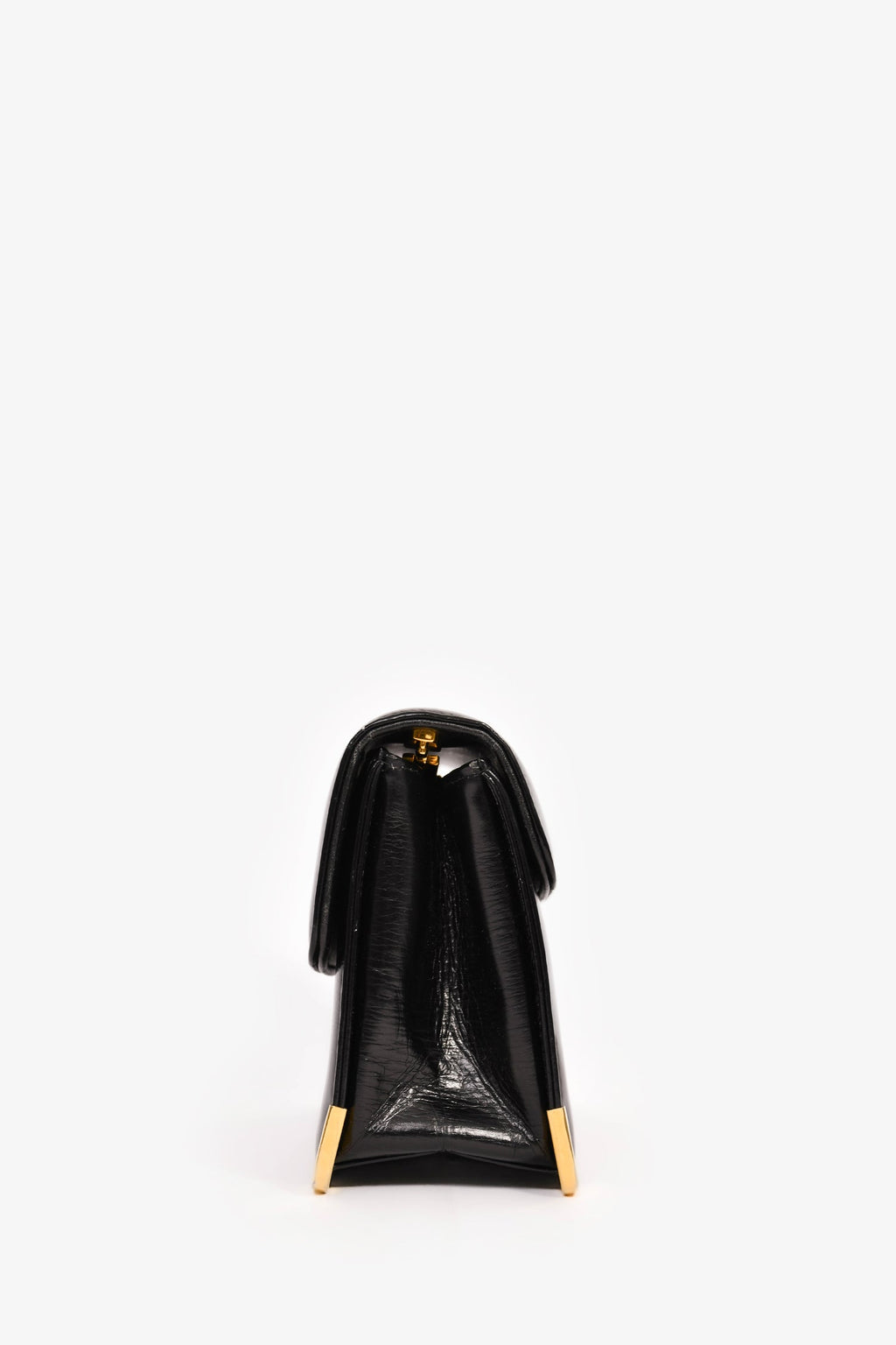 Christian Dior Black Box Leather Shoulder Bag