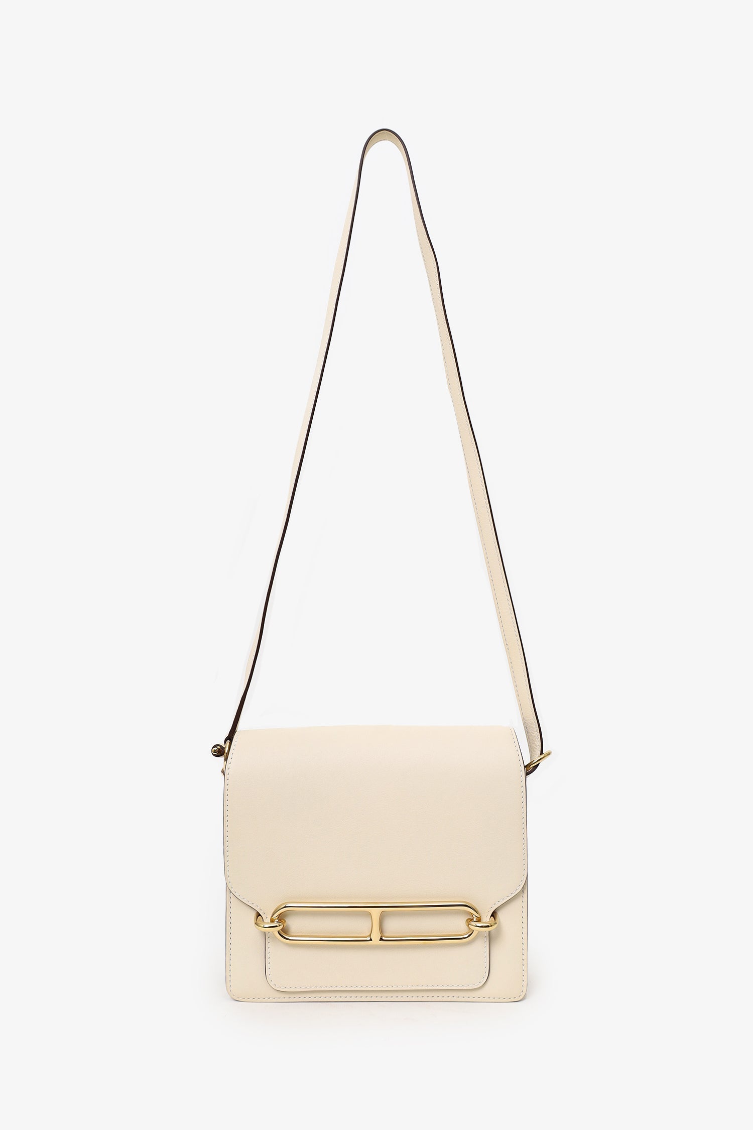 Hermès 2021 Nata Swift Leather Roulis 18 Crossbody