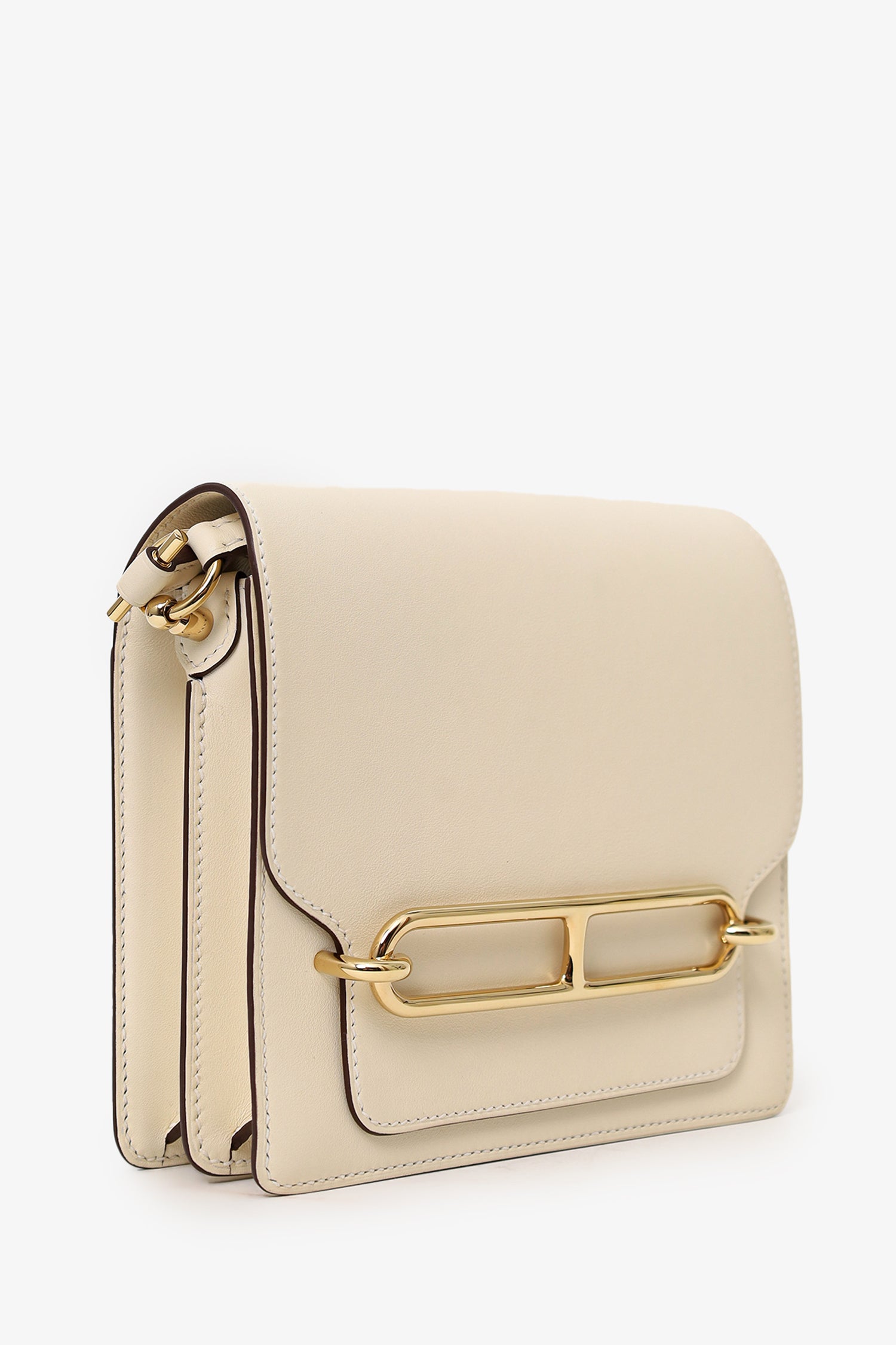 Hermès 2021 Nata Swift Leather Roulis 18 Crossbody