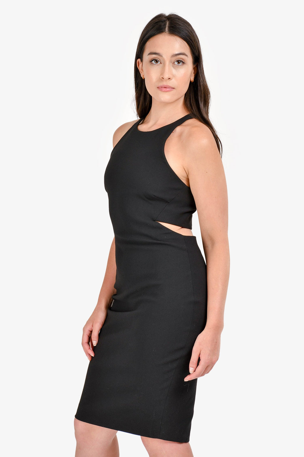Elizabeth & James Black Cut Out Dress Size 6