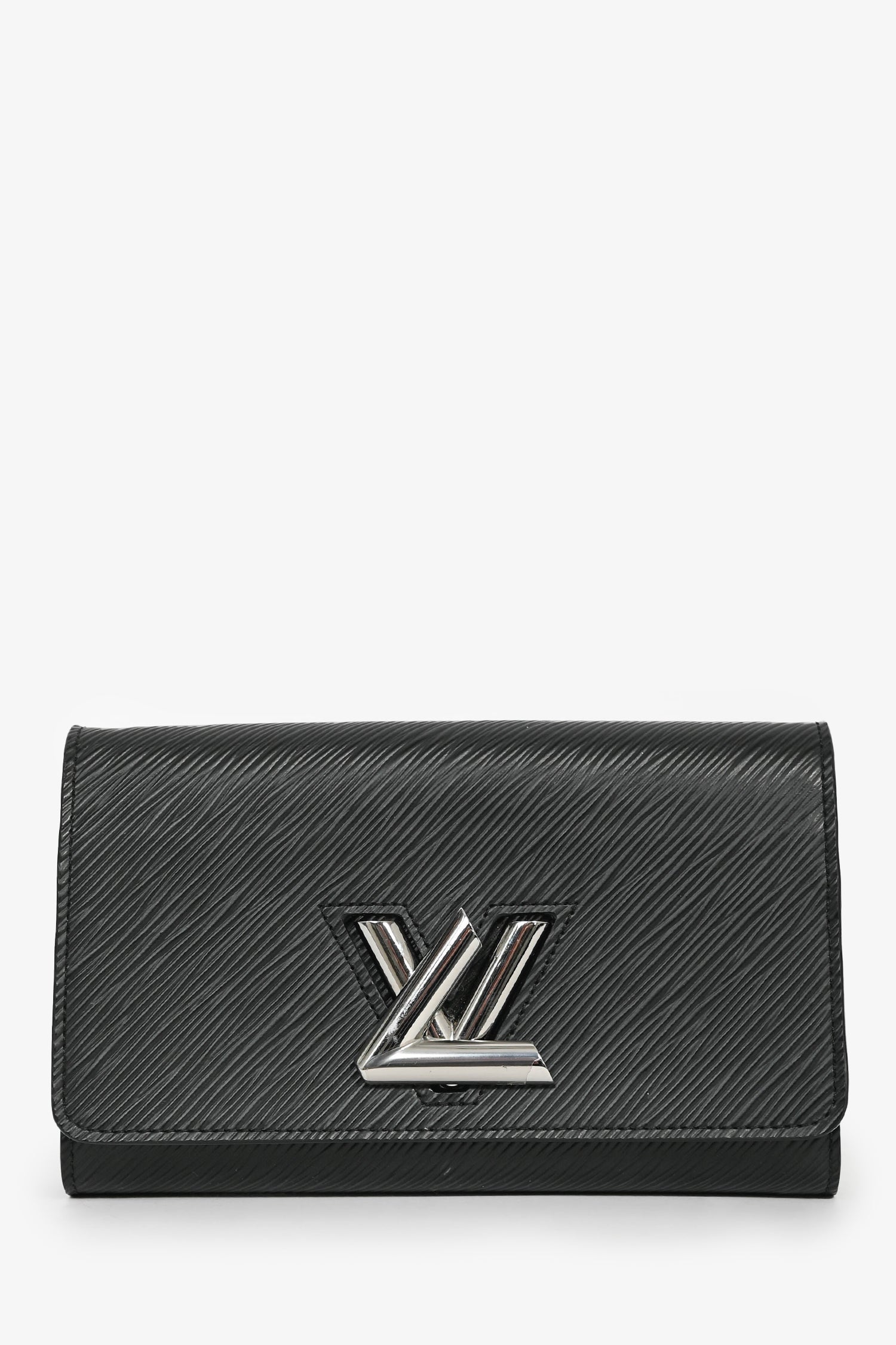 Louis Vuitton Black Epi Twist Wallet On Chain
