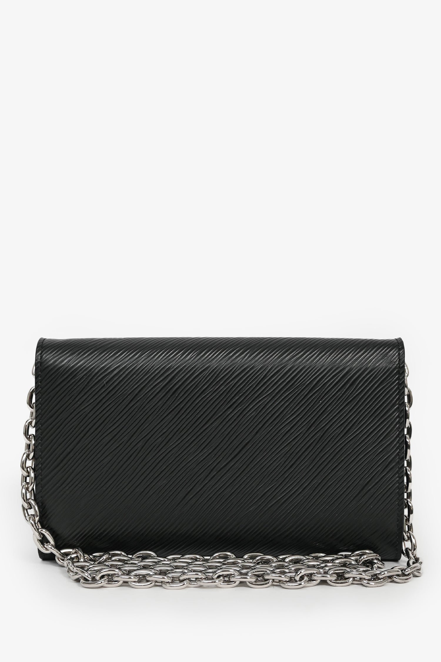 Louis Vuitton Black Epi Twist Wallet On Chain