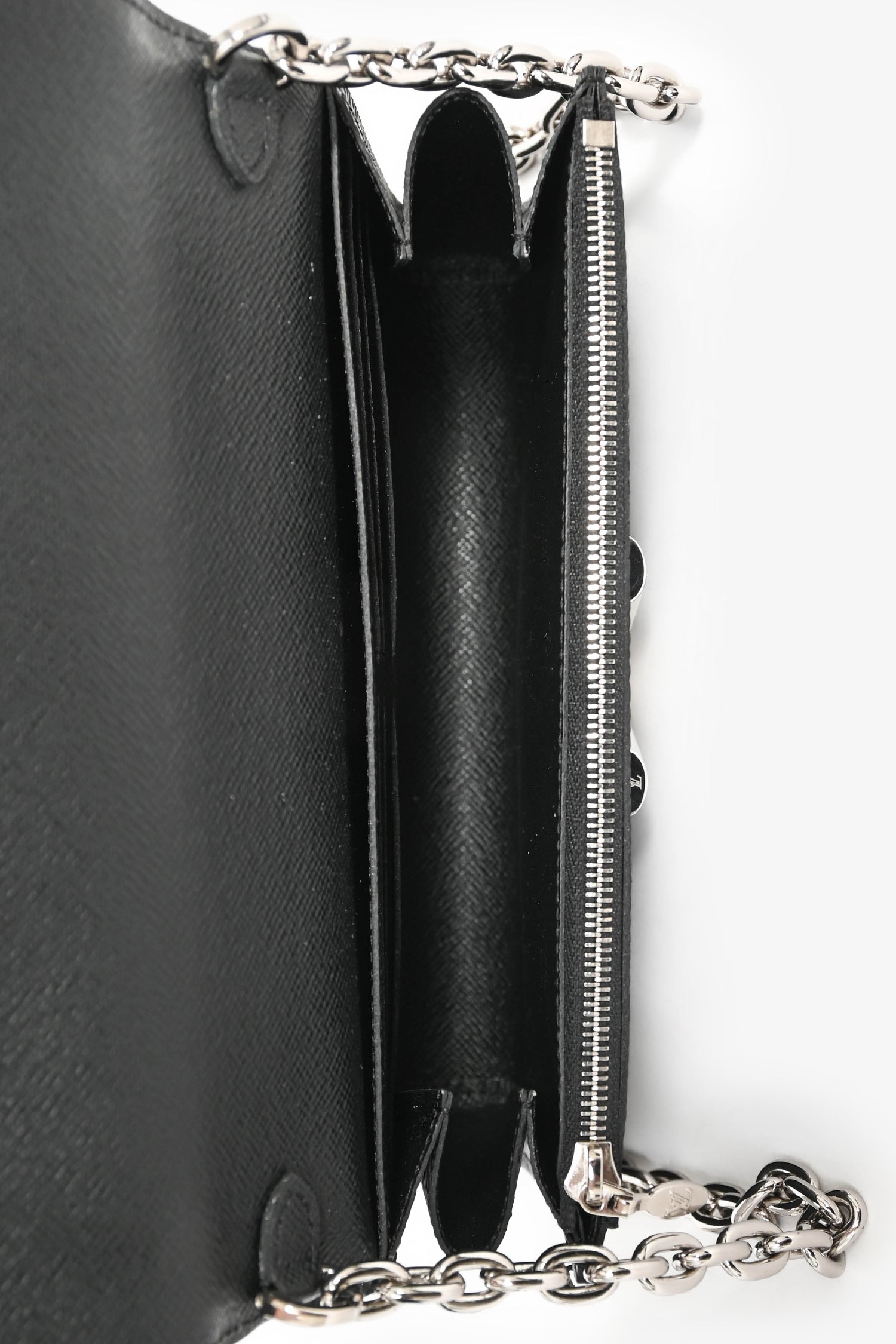 Louis Vuitton Black Epi Twist Wallet On Chain