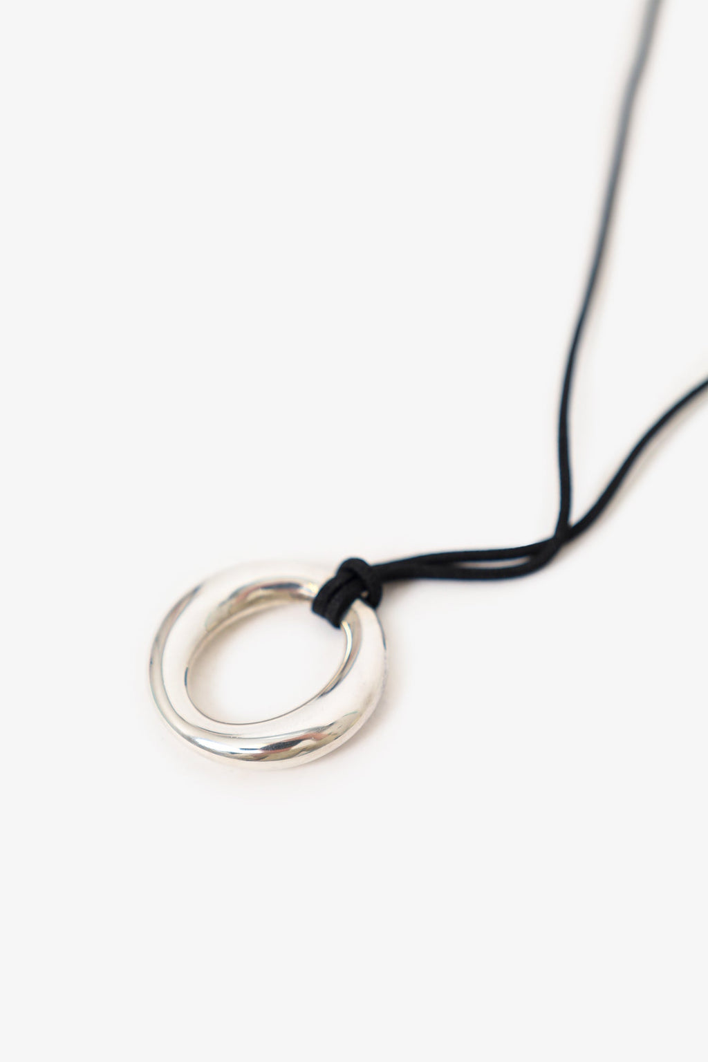 Tiffany & Co Elsa Peretti Sterling Silver Sevillana Pendant Necklace