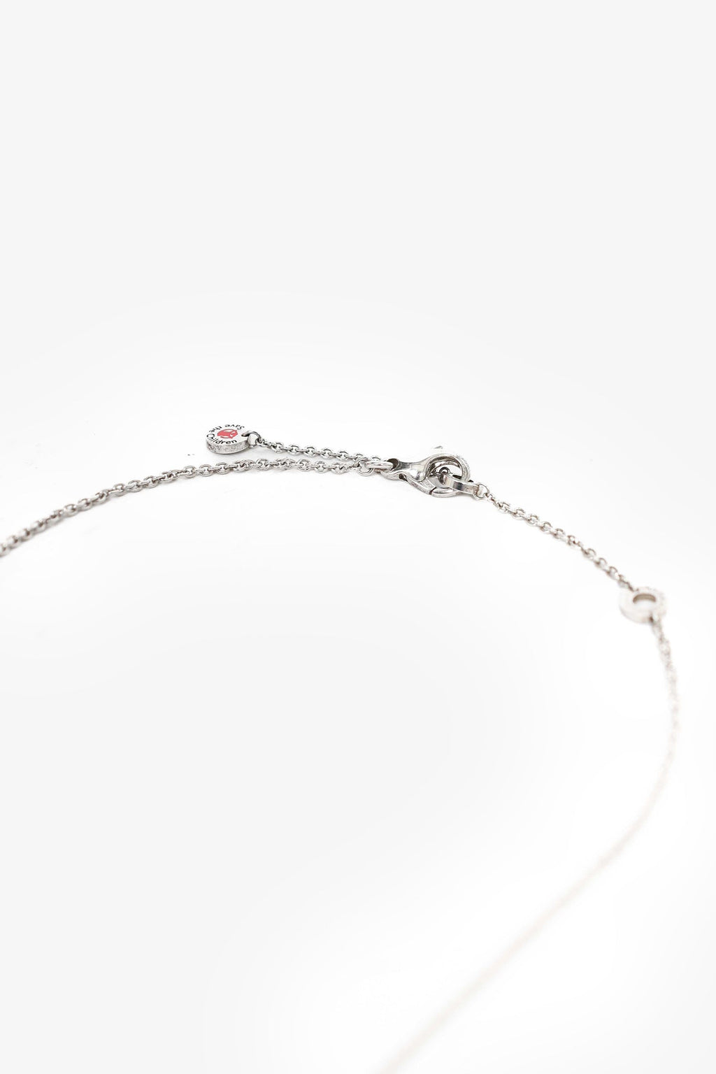 Bvlgari Sterling Silver Black Ceramic Saved The Children Necklace