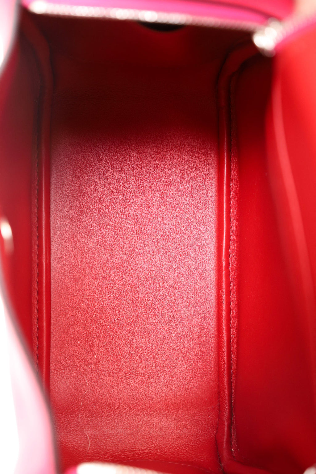 Hermès 2021 Rose Mexico/Rouge Piment Swift Leather Mini Lindy