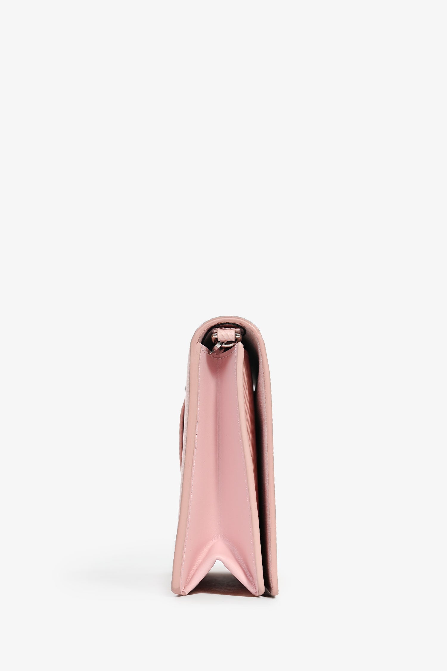 Louis Vuitton 2019 Pink Epi Twist Pochette Wallet On Chain