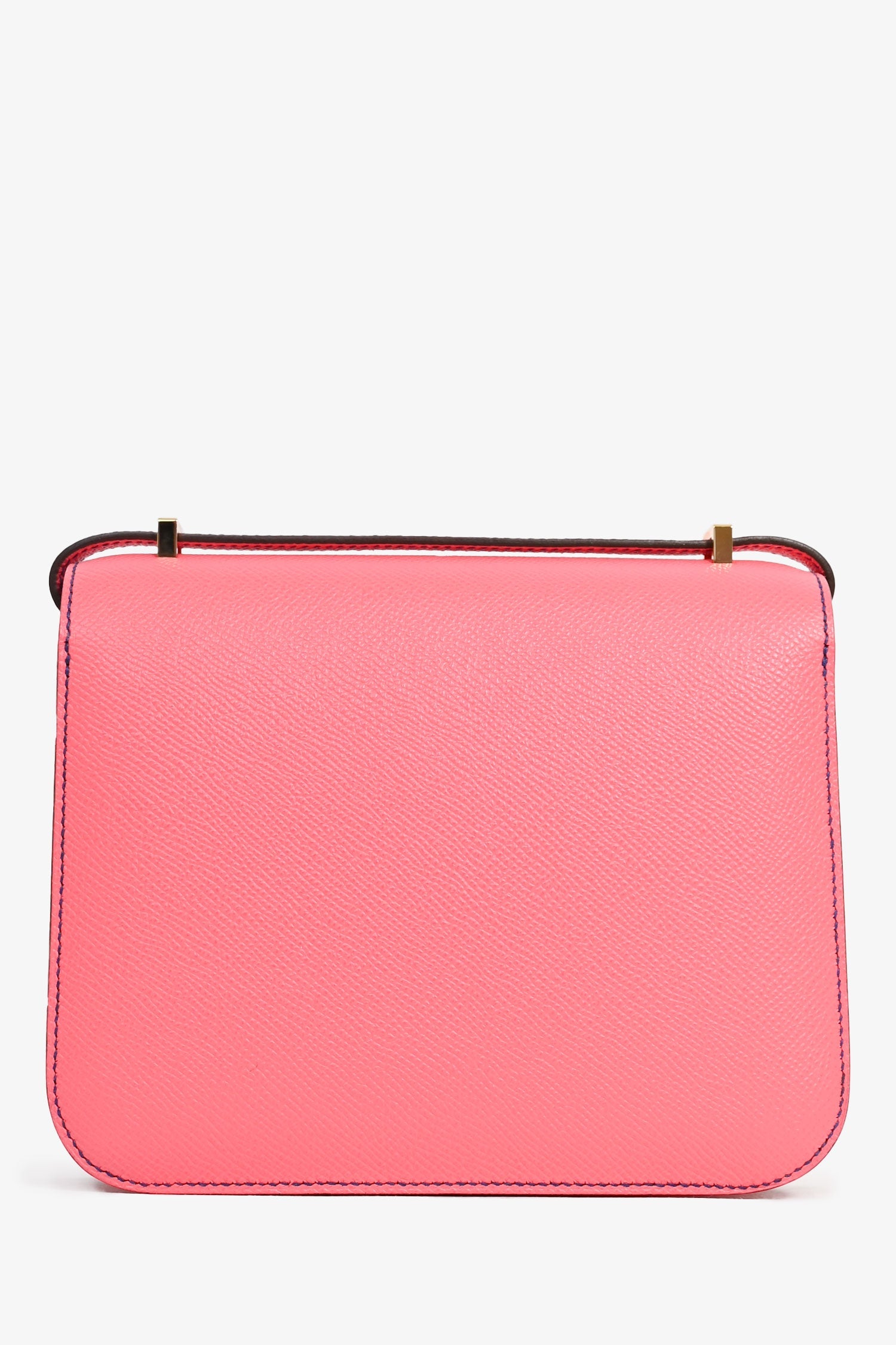 Hermès Pink Epsom Leather Constance 18
