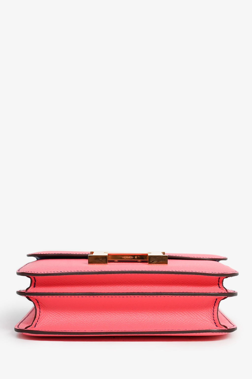Hermès Pink Epsom Leather Constance 18