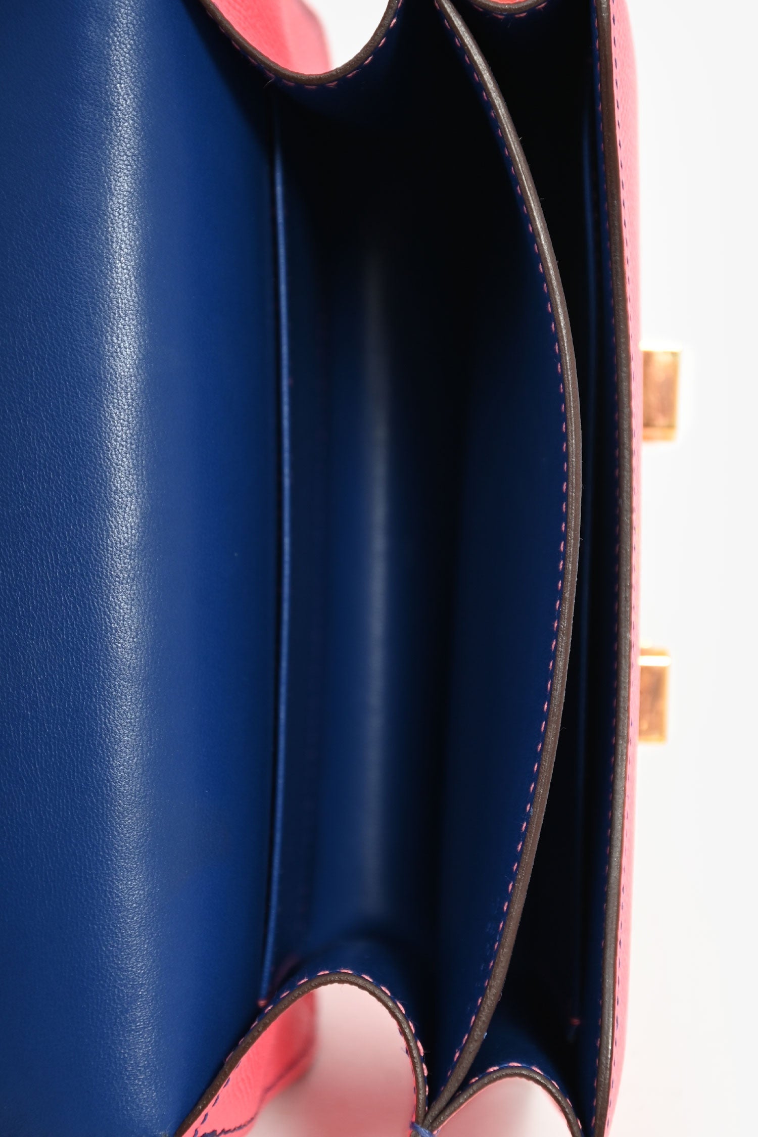 Hermès Pink Epsom Leather Constance 18