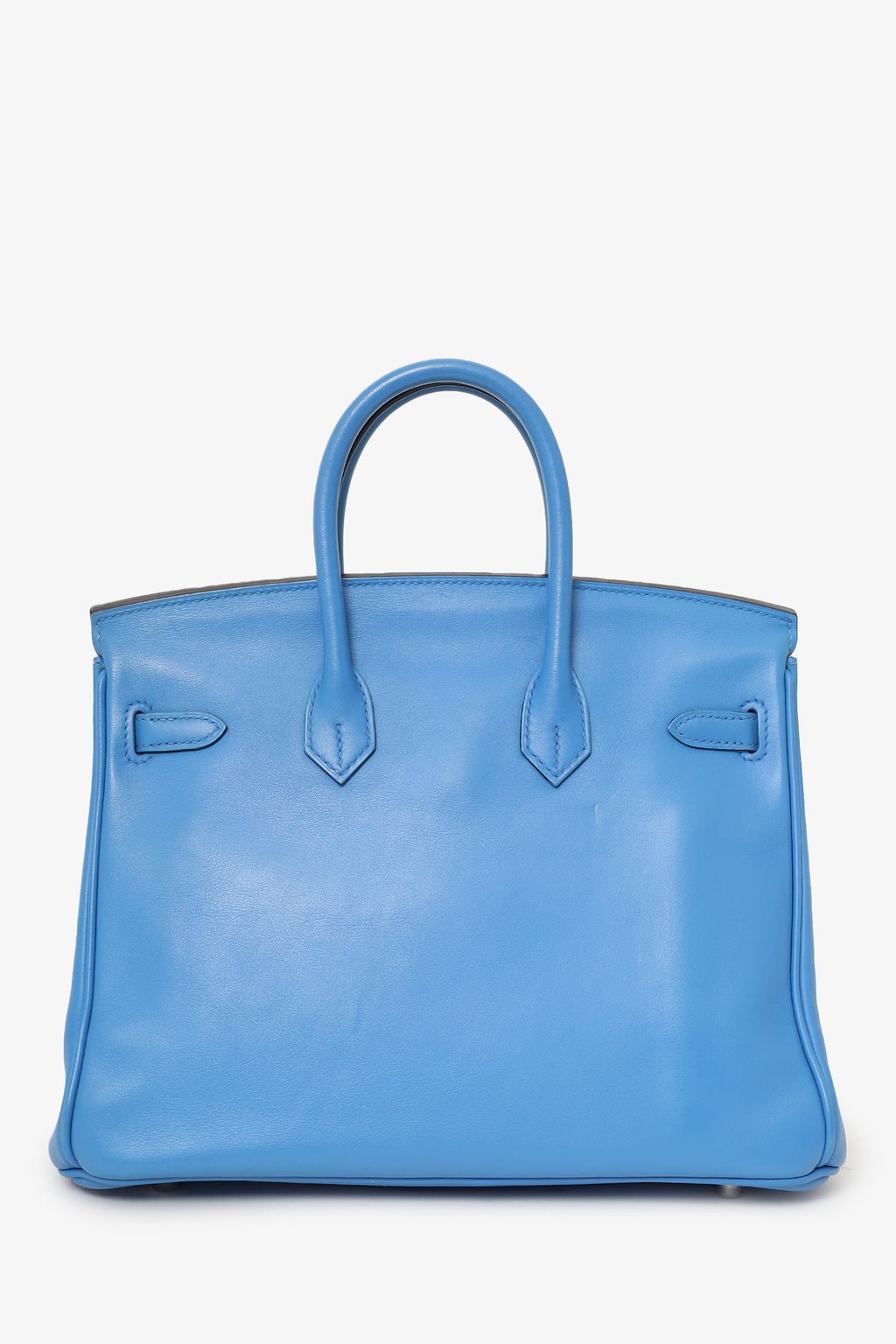 Hermès 2015 Blue Swift Leather Birkin 25