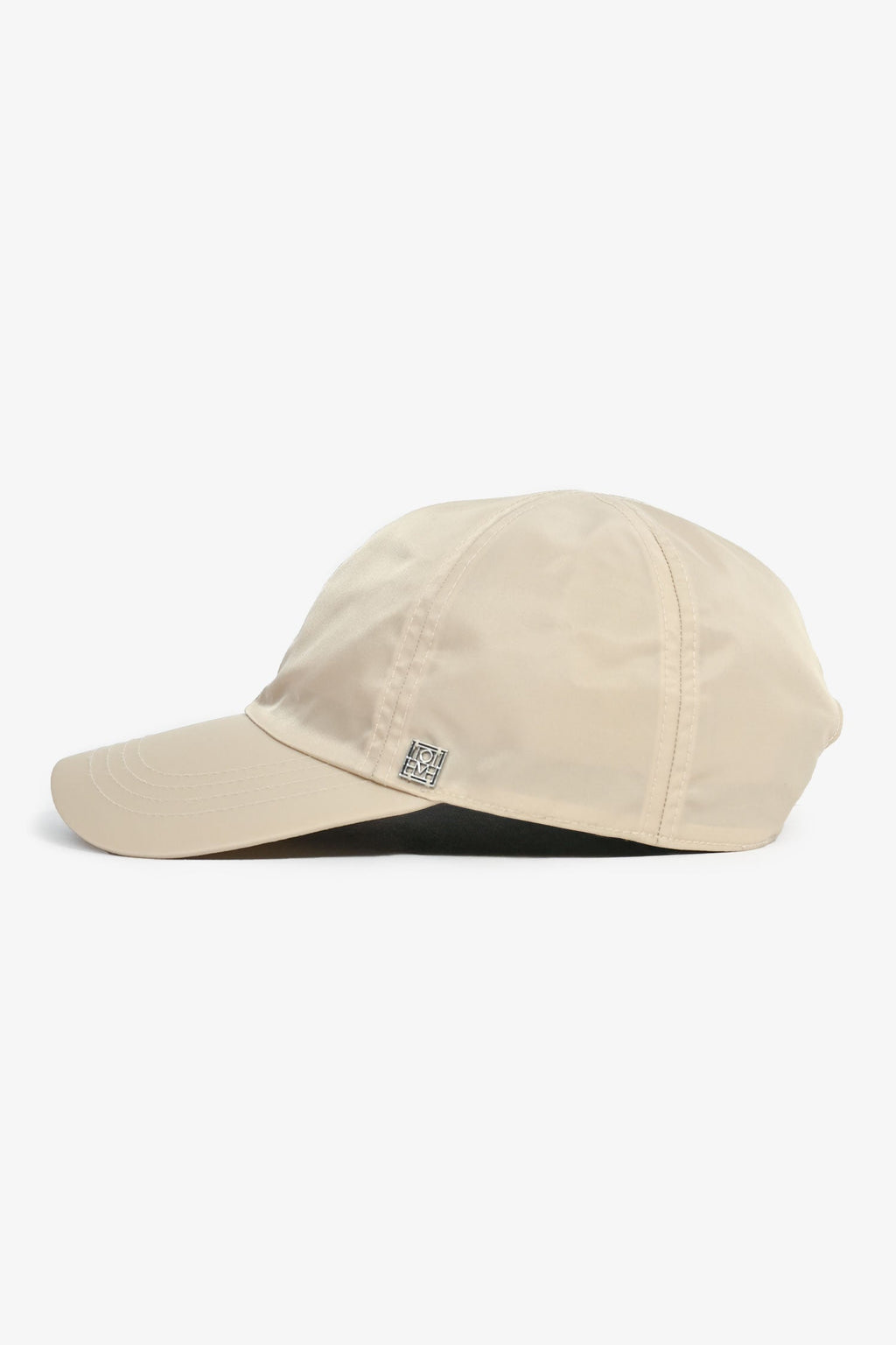 Toteme Beige Nylon Baseball Hat