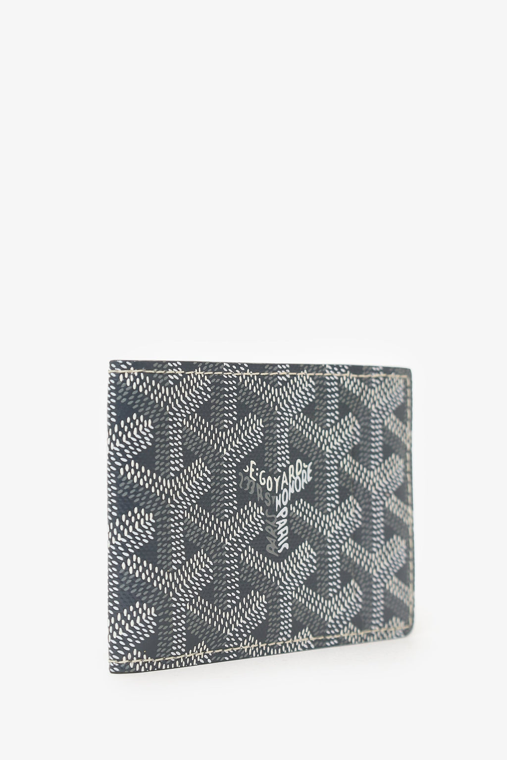 Goyard Grey Goyardine Victoire Companion  Holder Bifold Wallet