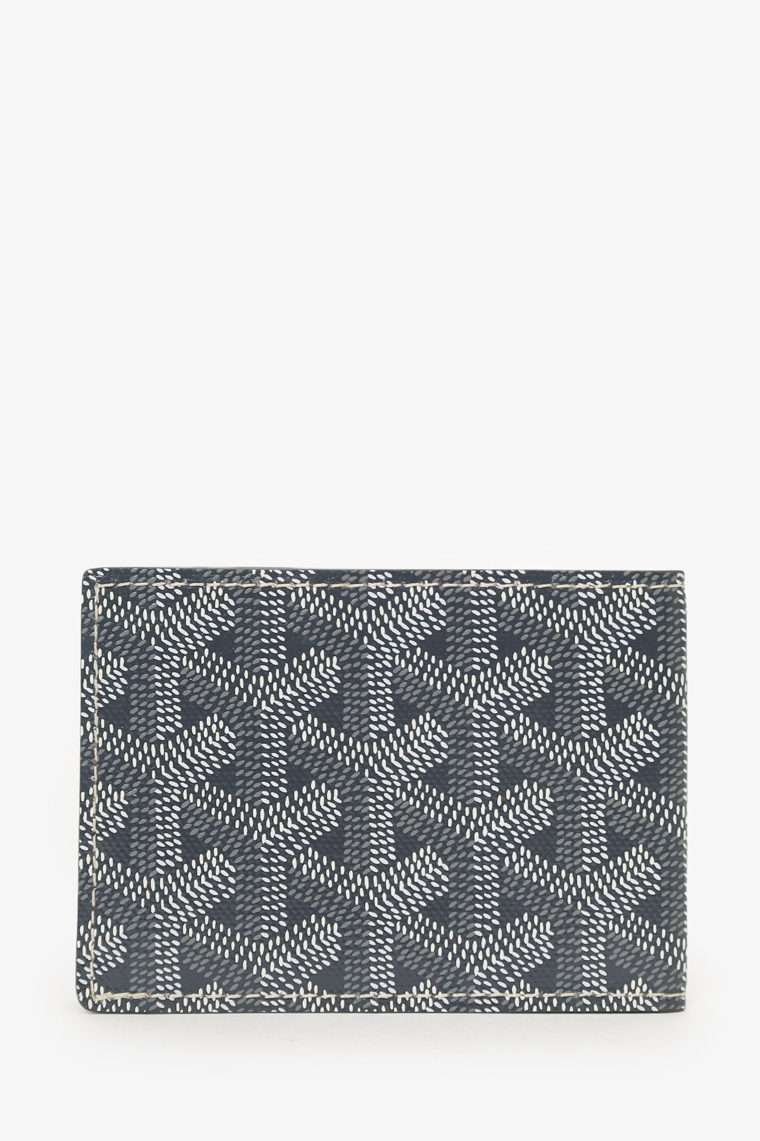 Goyard Grey Goyardine Victoire Companion  Holder Bifold Wallet