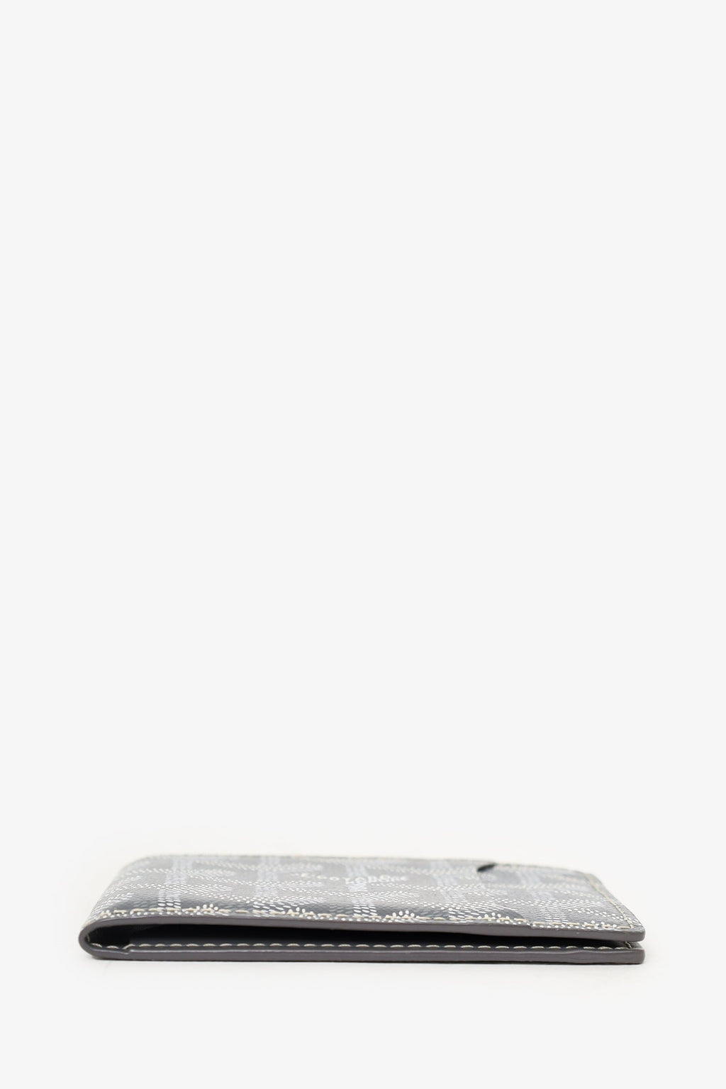 Goyard Grey Goyardine Victoire Companion  Holder Bifold Wallet