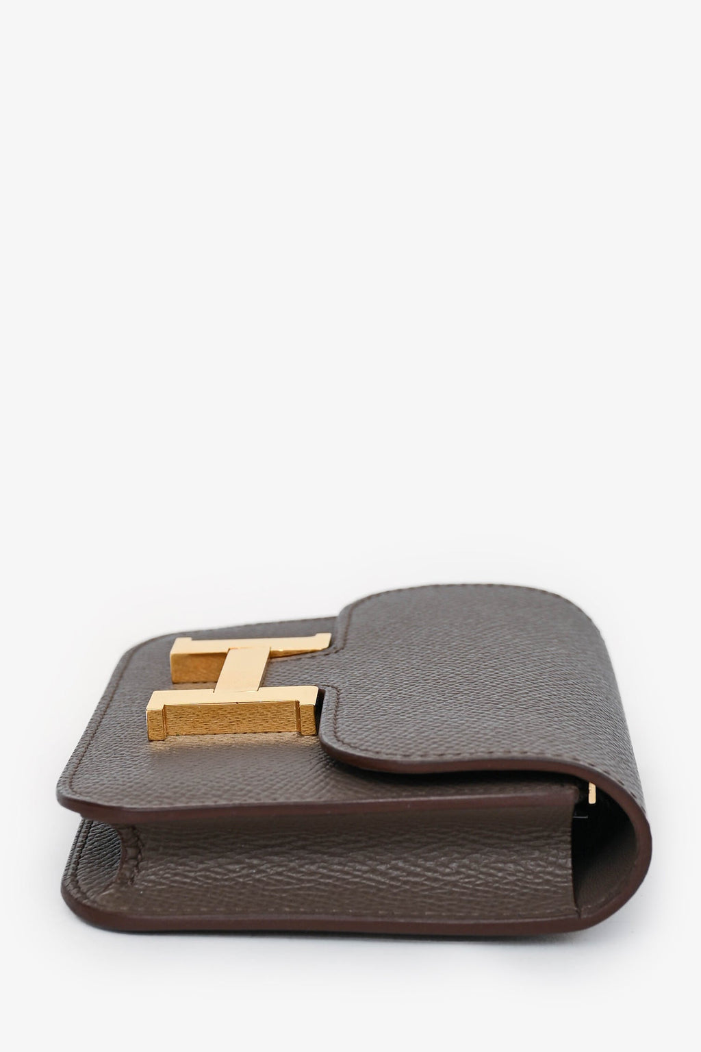 Hermès 2021 Grey Constance Slim Wallet