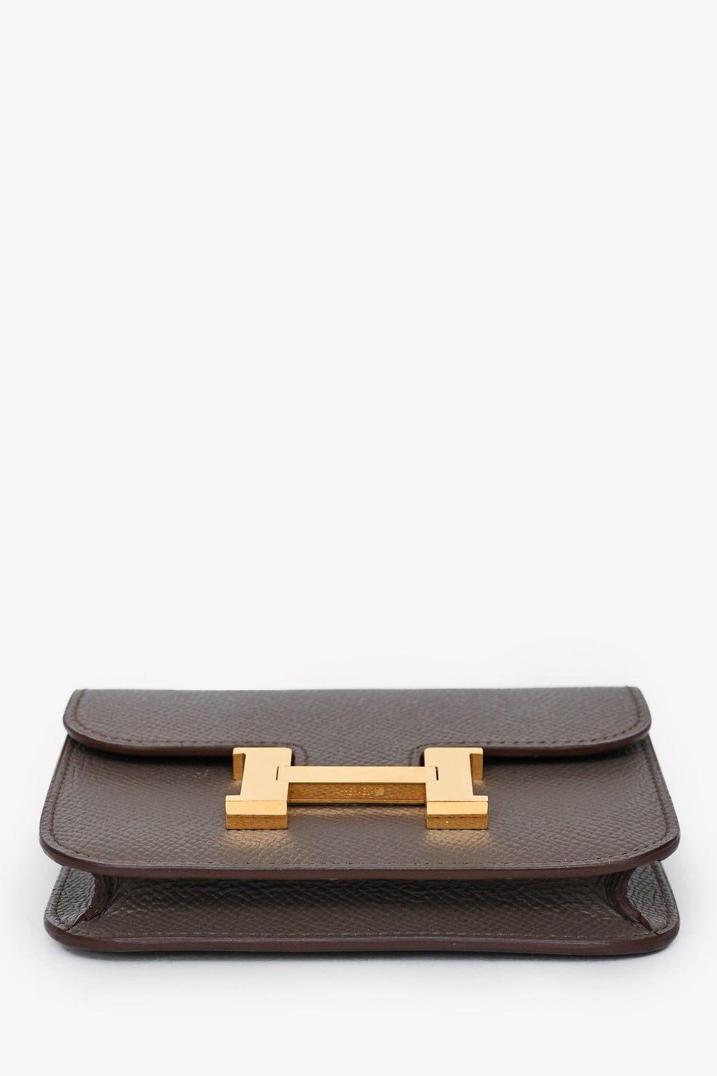 Hermès 2021 Grey Constance Slim Wallet