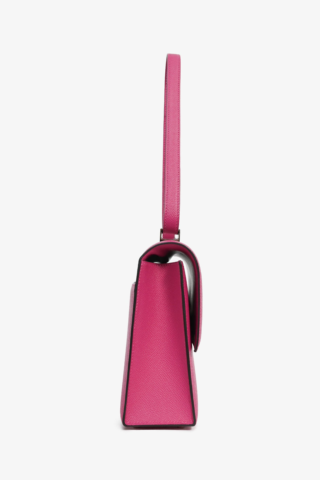 Hermès 2017 Rose Pourpre Epsom Leather Verrou 23 Crossbody Bag